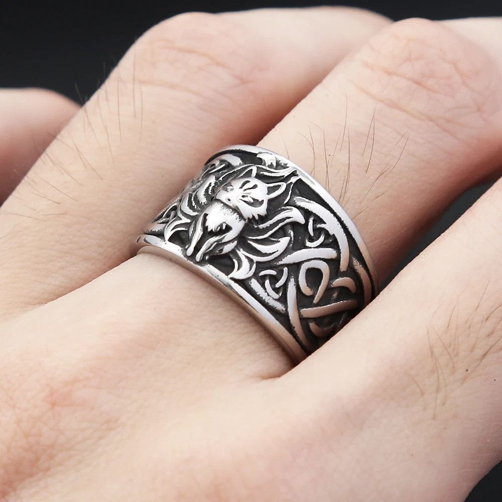 Other Hip Hop Nine Tailed Fox Ring Size ONE SIZE - 1 Thumbnail