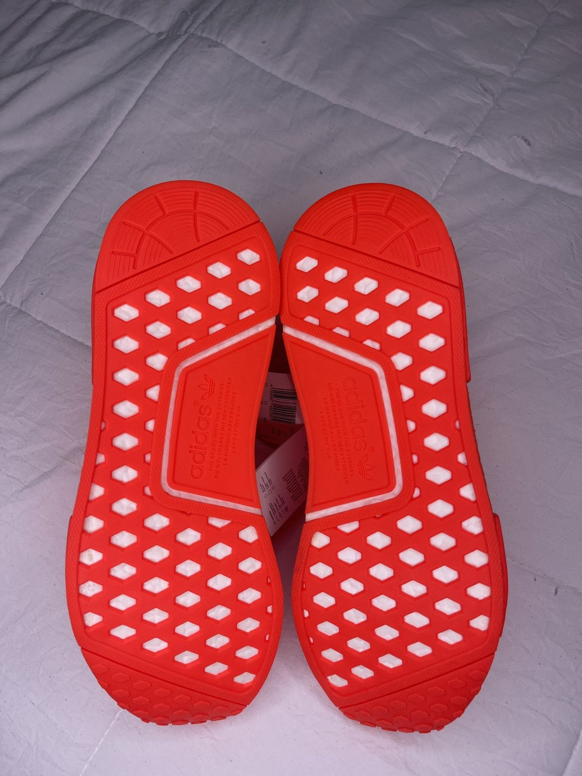 Adidas Adidas NMD_R1 SOLAR RED Sneakers BRAND NEW Damaged Box 11.5 Size US 11.5 / EU 44-45 - 2 Thumbnail