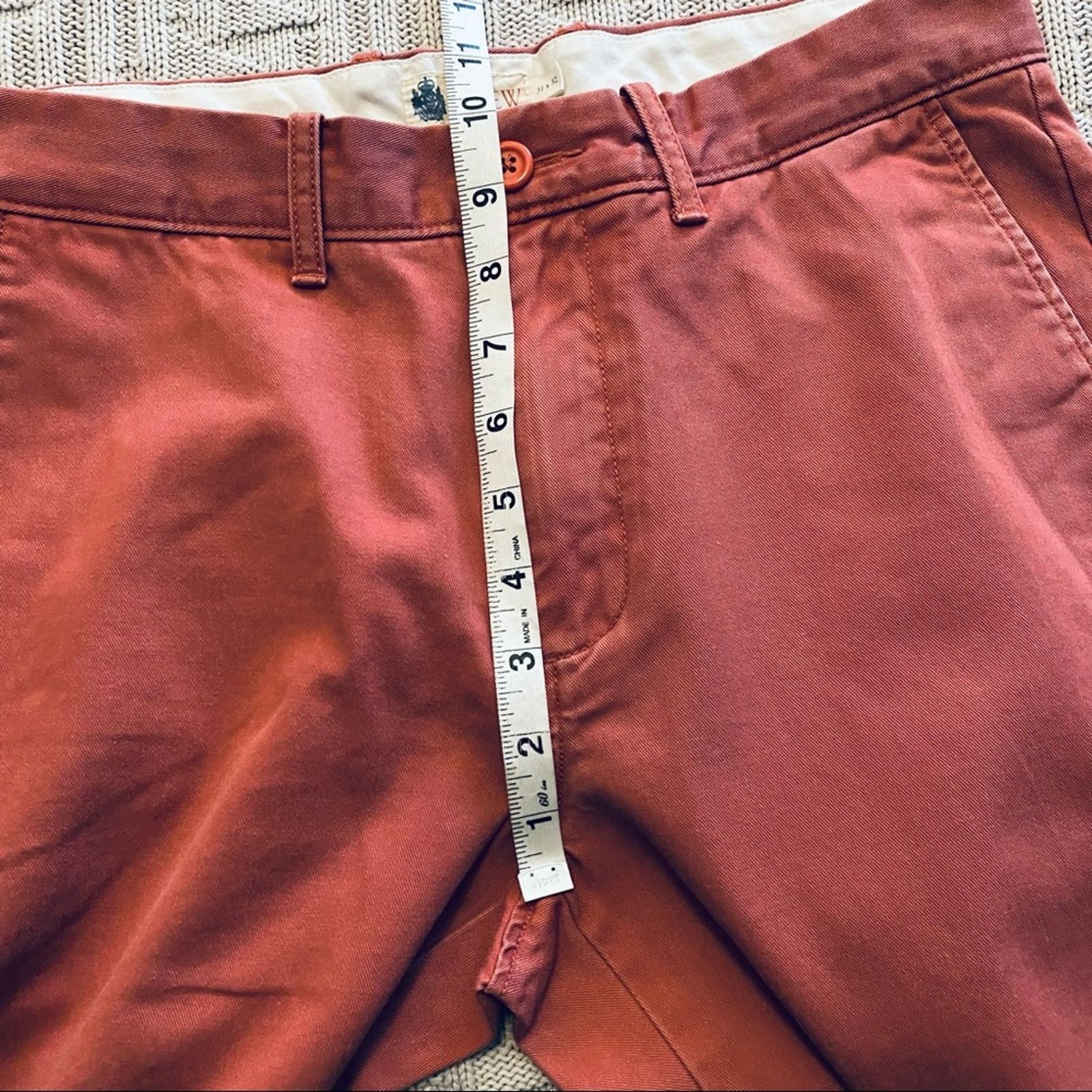 J.Crew J Crew muted red chino khaki pants Size US 31 - 6 Thumbnail