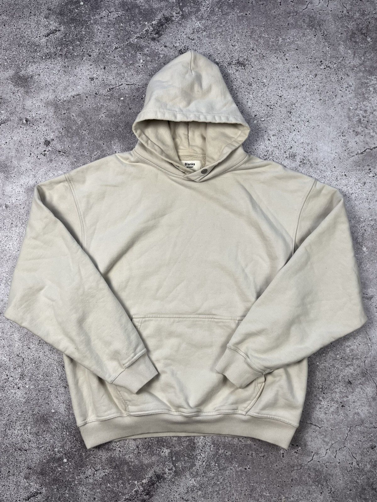 Represent Clo. Represent Blanks Hoodie Beige Size M Mens Oversized Size US M / EU 48-50 / 2 - 8 Thumbnail