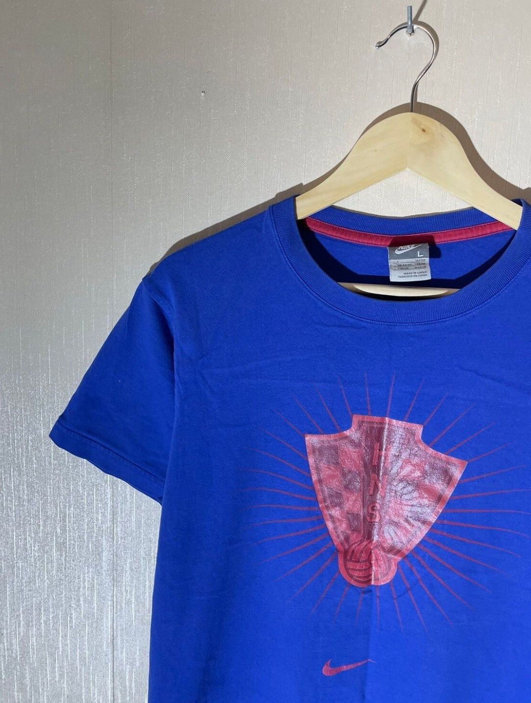 Nike × Vintage Nike Croatia soccer T shirt vintage Size US L / EU 52-54 / 3 - 4 Thumbnail