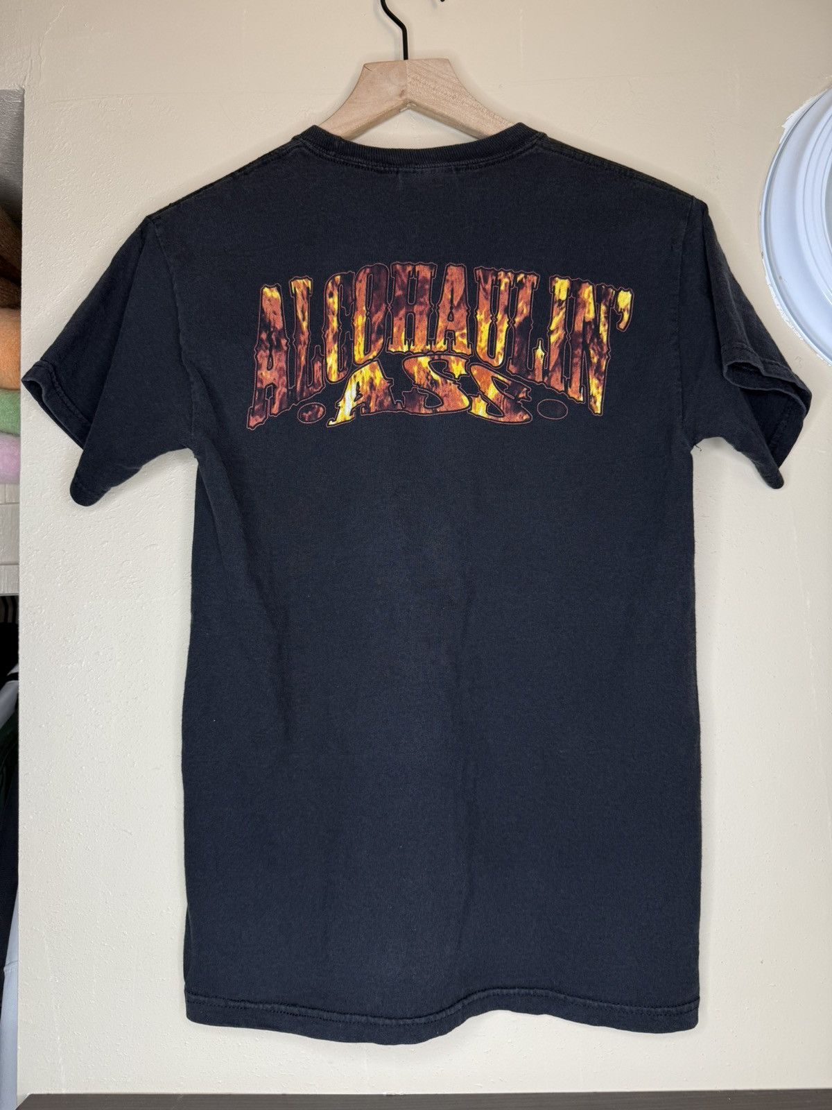 Vintage Vintage Hellyeah Alcohaulin Ass Tee Black T-Shirt Size Small Size US S / EU 44-46 / 1 - 2 Thumbnail