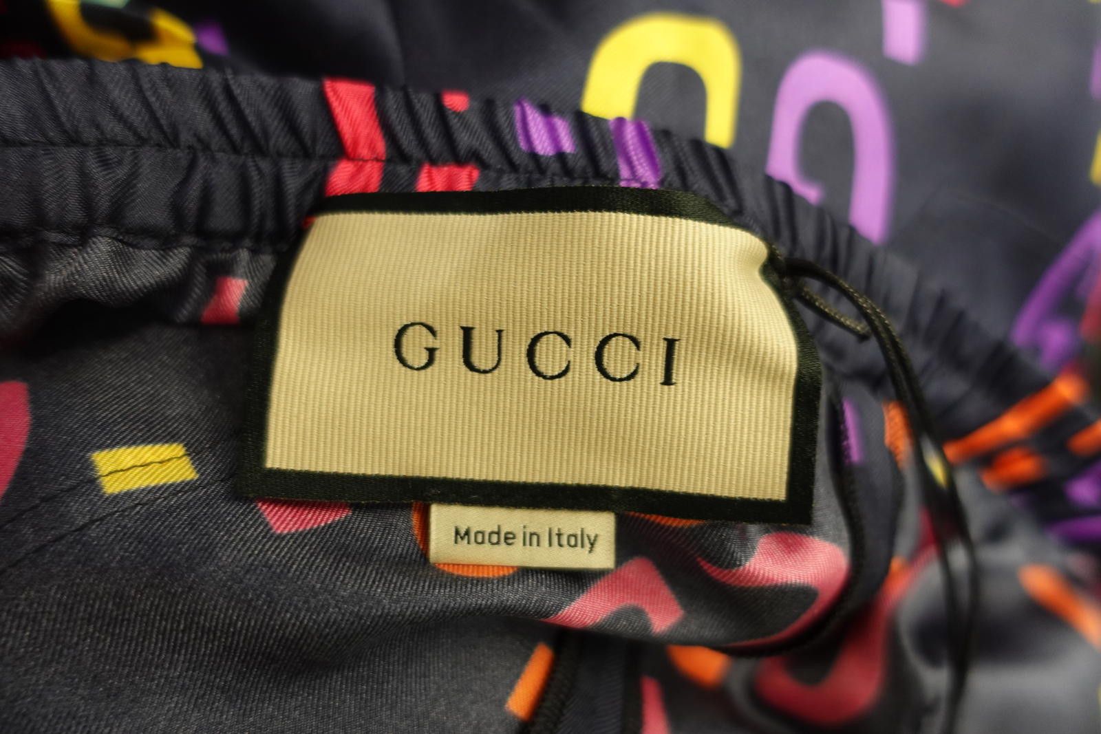 Gucci Gucci Jumbo GG Silk Shorts in Blue Size US 32 / EU 48 - 6 Thumbnail