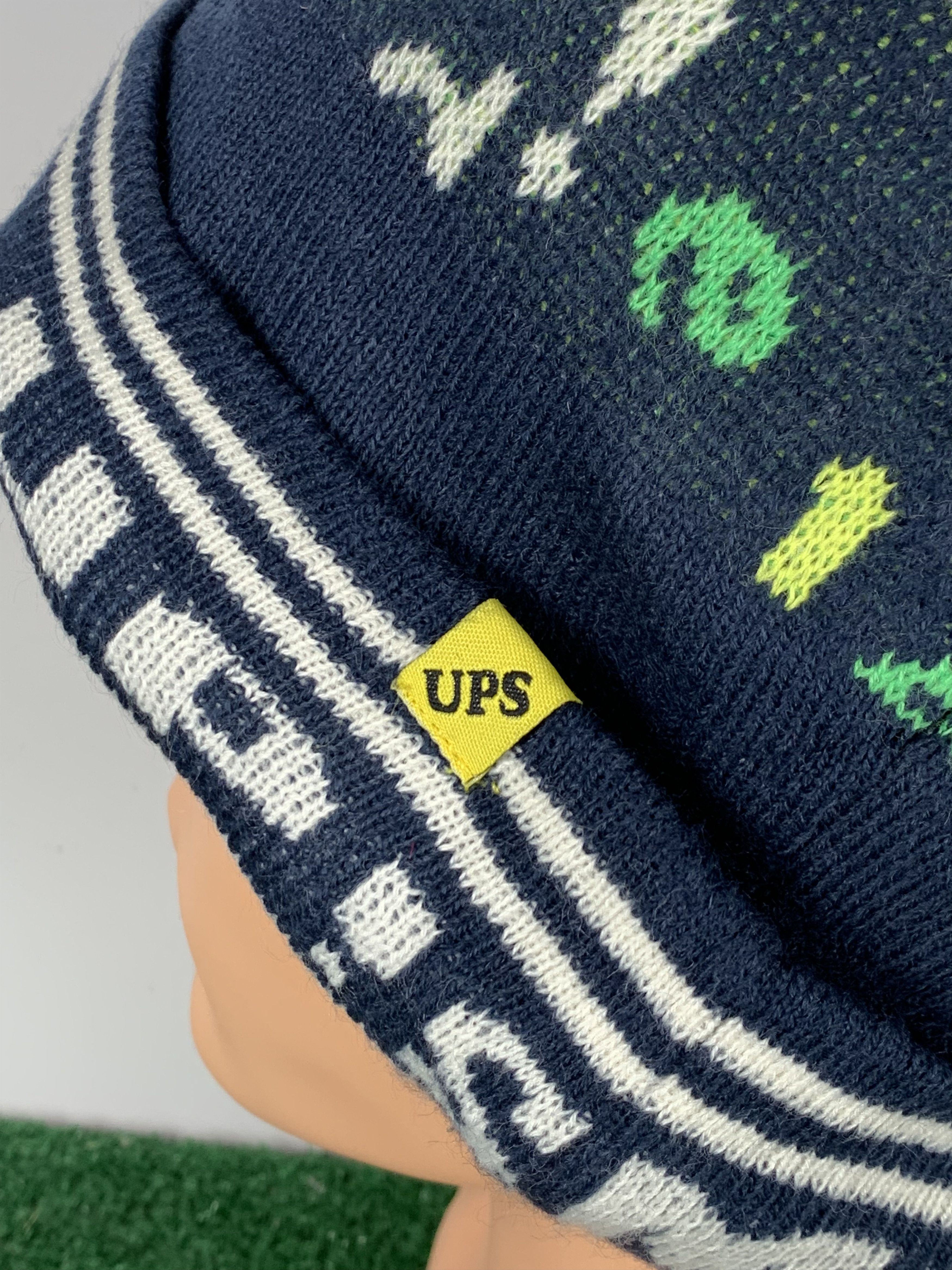 Japanese Brand Vintage Smile Up Snowcap Beanie Hat BA0038 Size ONE SIZE - 5 Thumbnail