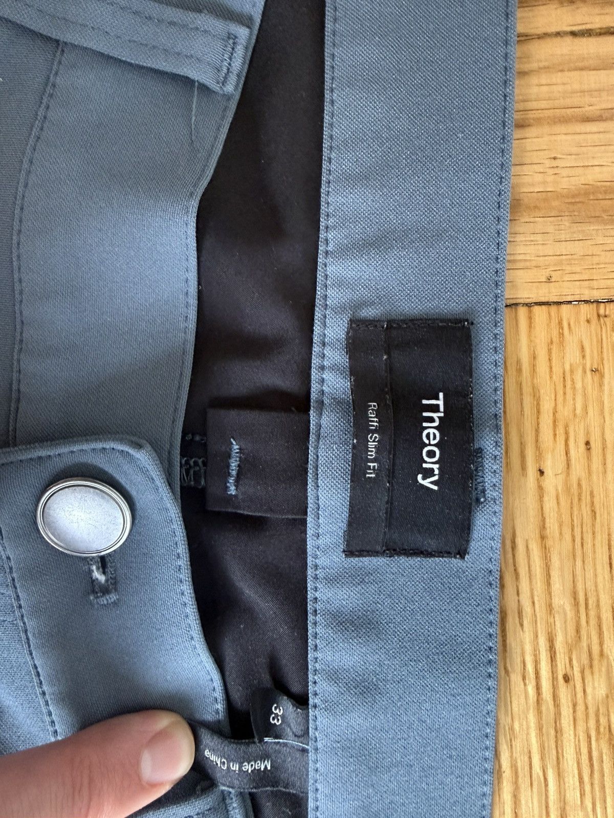 Theory Blue Theory Tech Pants Size US 33 - 2 Thumbnail