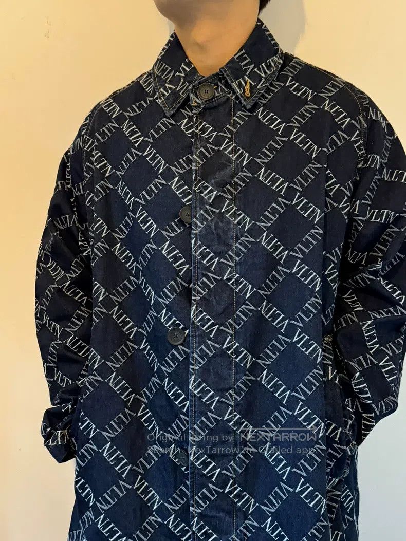 Valentino Valentino Denim coat Size US L / EU 52-54 / 3 - 5 Thumbnail
