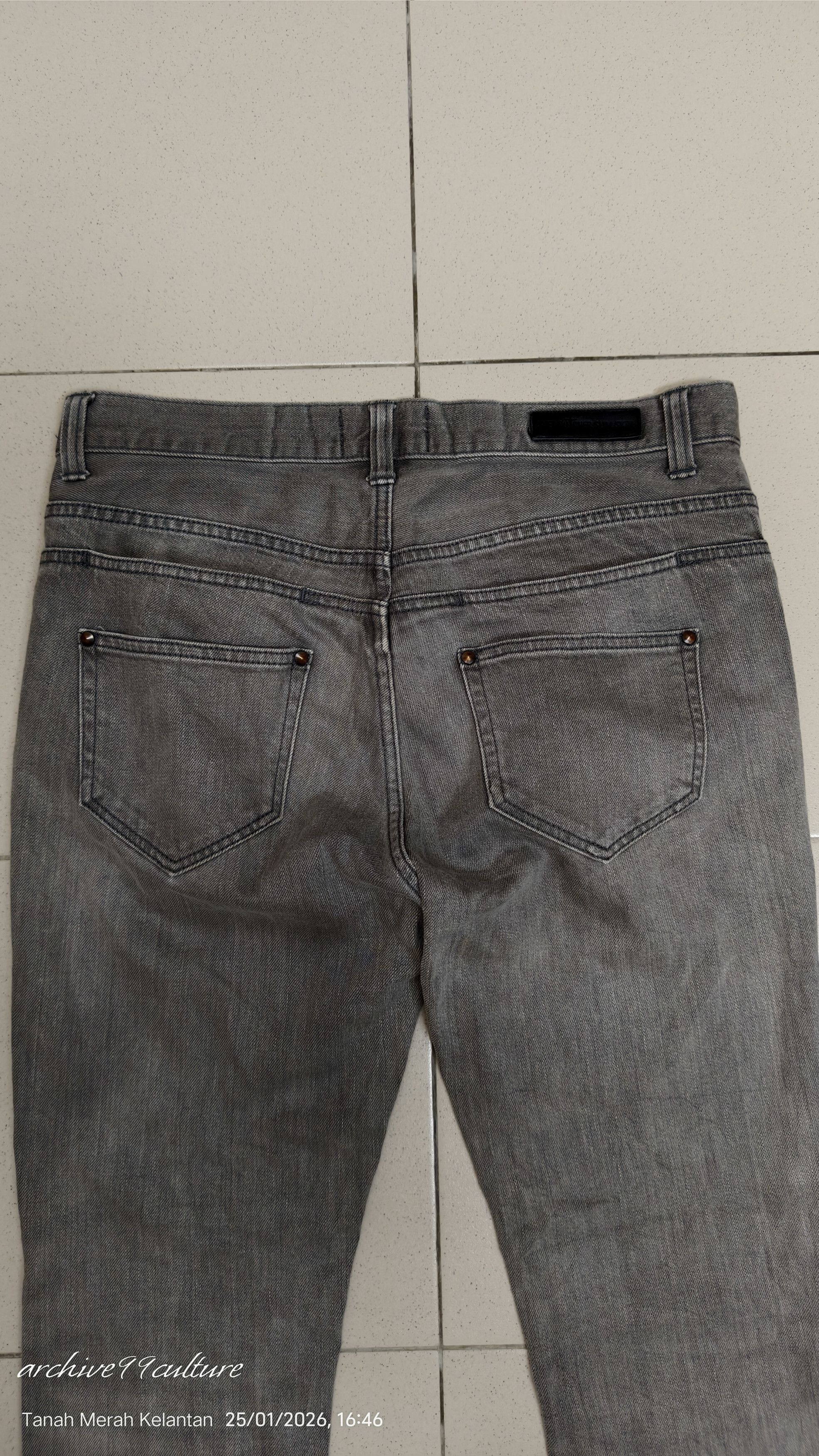 Diet Butcher Slim Skin AW2013 DIET BUTCHER SLIM SKIN Classic Grey Skinny Jeans Size US 32 / EU 48 - 16 Thumbnail