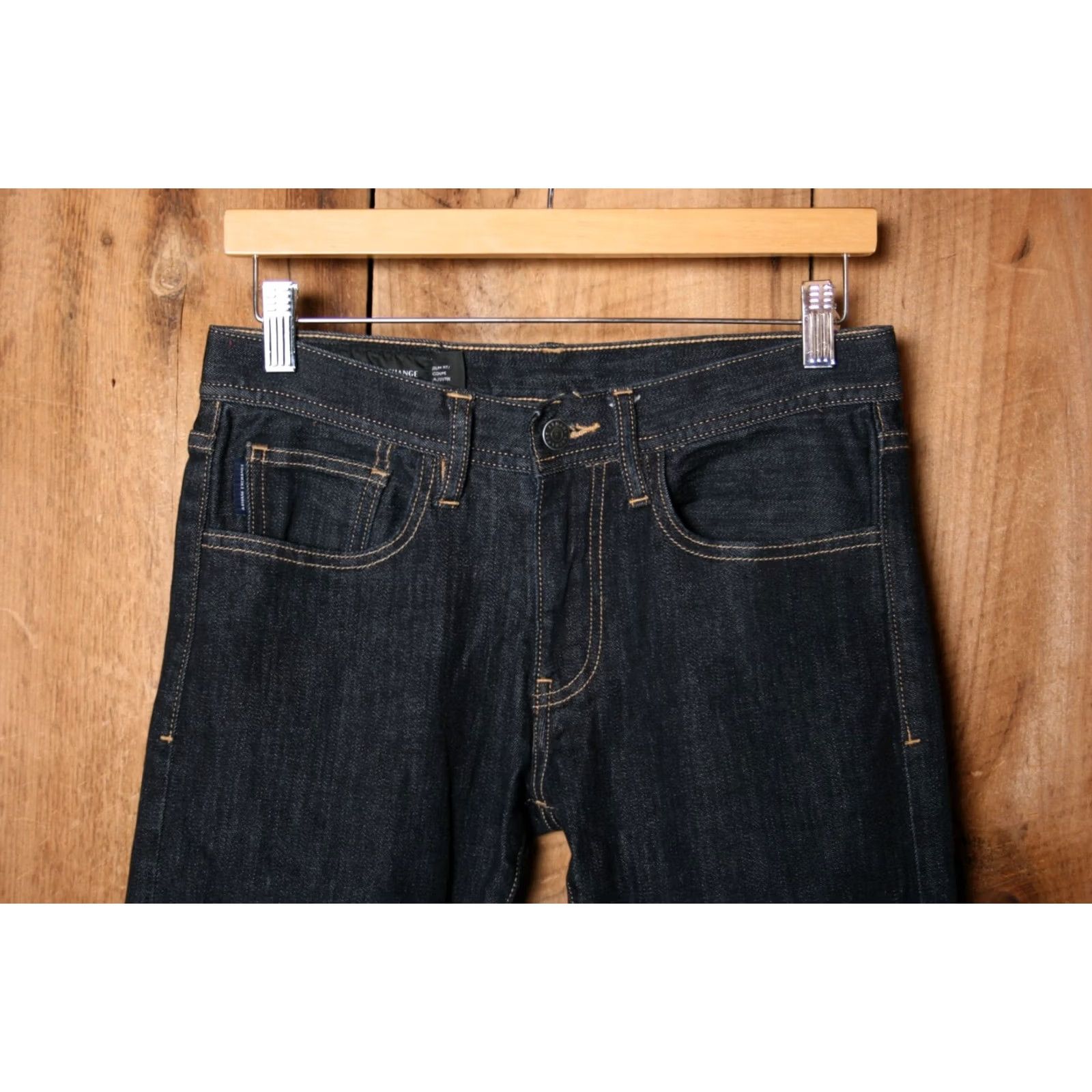 Armani Exchange A|X ARMANI EXCHANGE Blue Stretch Denim Skinny Fit Jeans Men's Sz. 28 Size US 31 - 2 Thumbnail