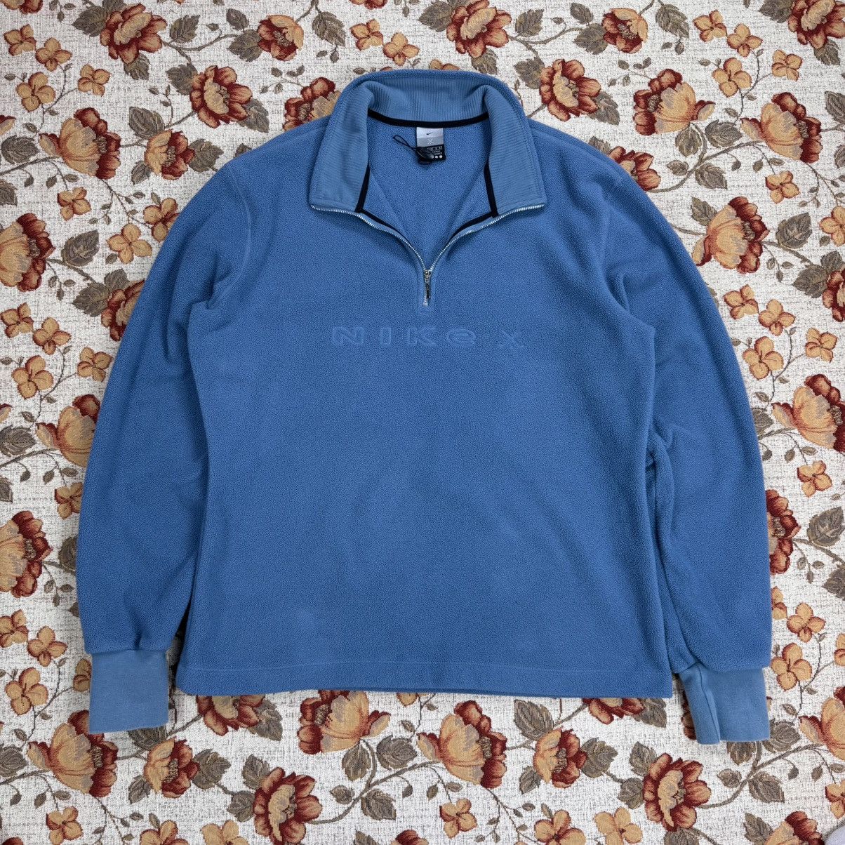 Nike × Tiger Woods × Vintage Vintage Nike Golf Zip Fleece Tiger Woods Streetwear Size L / US 10 / IT 46 - 1 Thumbnail