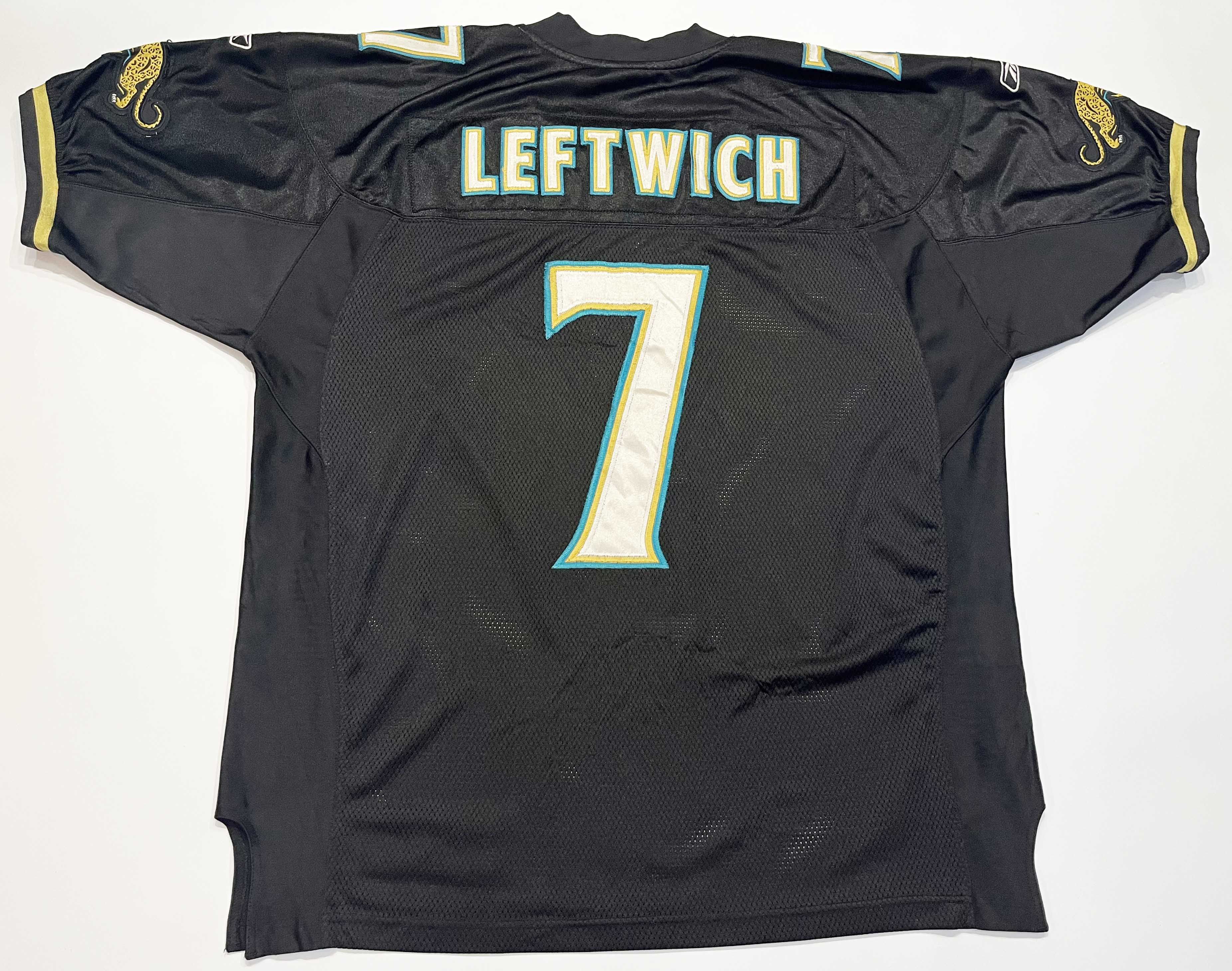 Reebok Reebok On Field NFL Jacksonville Jaguars LEFTWICH #7 Jersey Size US XL / EU 56 / 4 - 4 Thumbnail