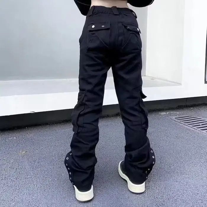 Japanese Brand Ankle Button Cargo Pant Size US 30 / EU 46 - 4 Thumbnail