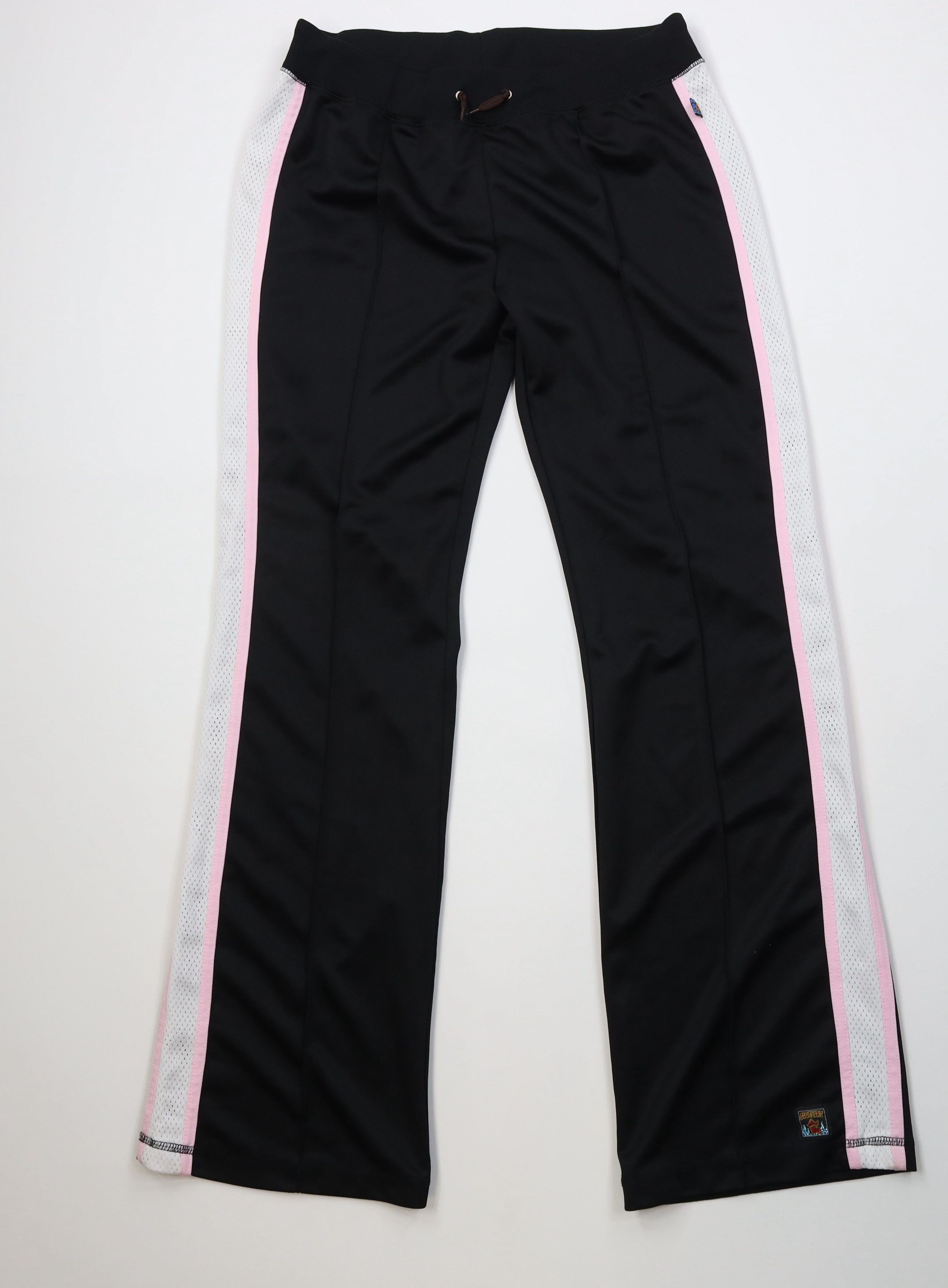 Vintage Vintage 90s Y2K Streetwear Striped Knit Flared Pants USA Size 30" / US 8 / IT 44 - 1 Thumbnail