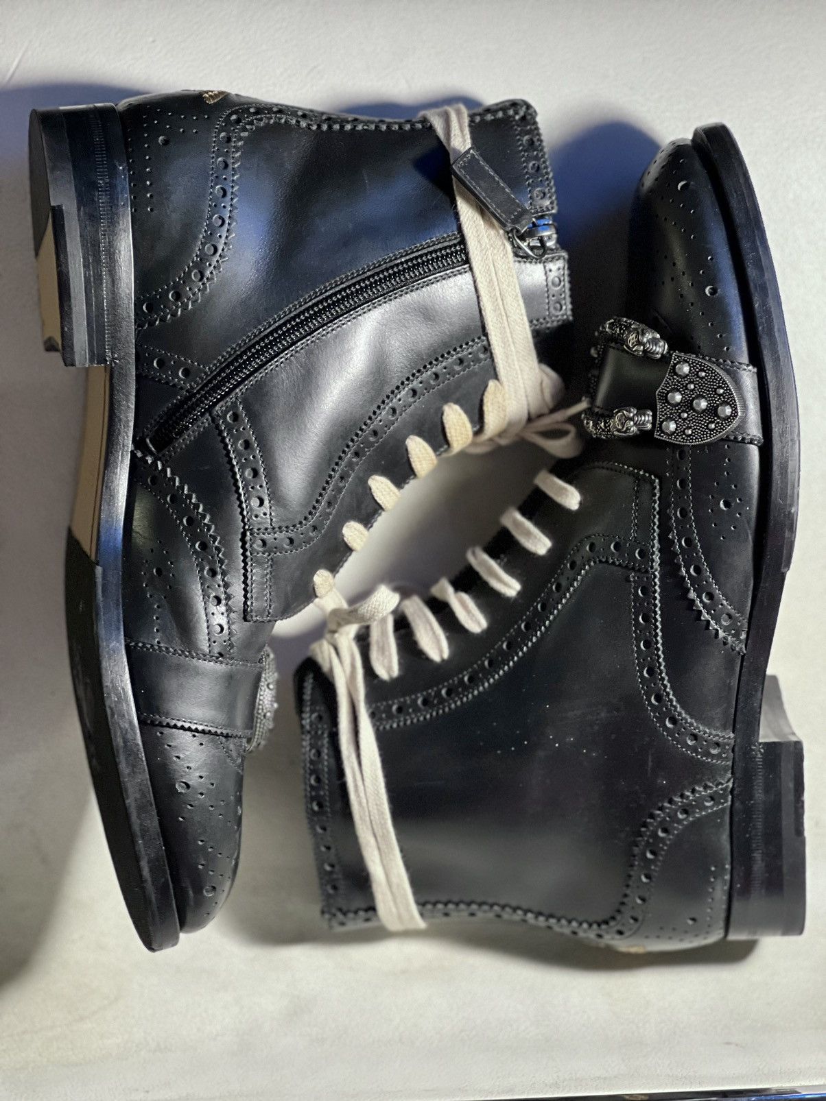 Gucci Gucci Queercore Brogue Boots Size US 7 / EU 40 - 1 Thumbnail