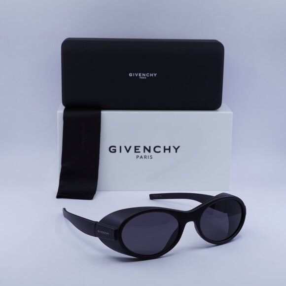 Givenchy 🕶️ New Givenchy GV40065I 02A Sunglasses - Matte Black Frame Size ONE SIZE - 10 Thumbnail
