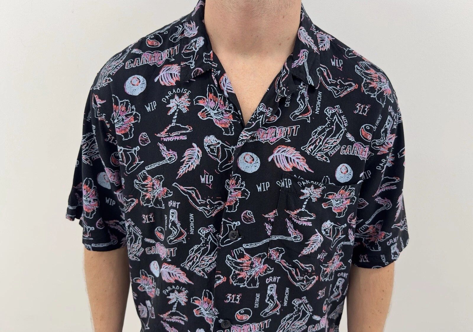 Carhartt Wip Carhartt Wip Paradise T-Shirt City Print Size US XL / EU 56 / 4 - 2 Thumbnail