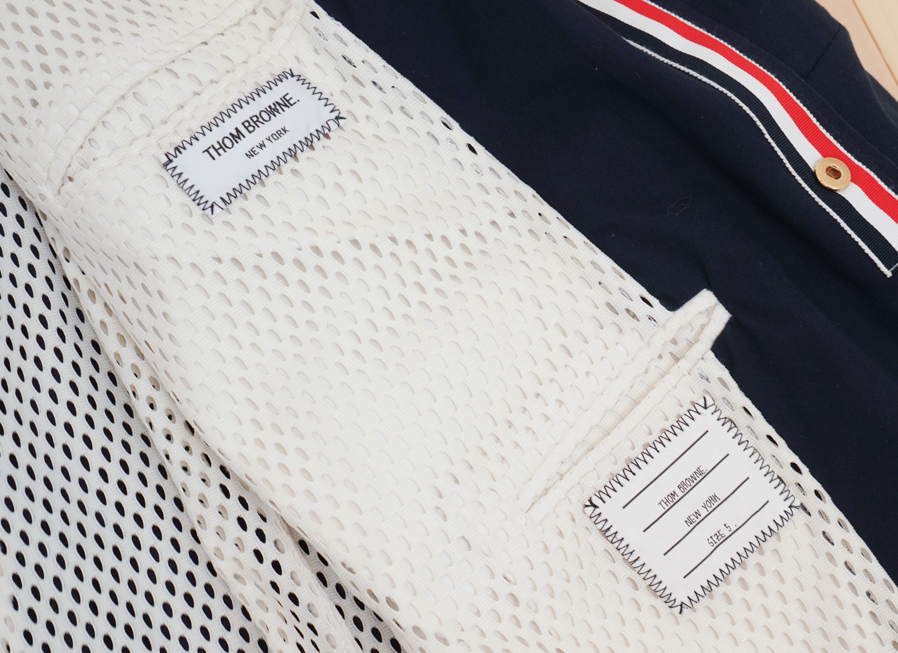 Thom Browne Thom Browne Navy Hooded Jacket Size US XL / EU 56 / 4 - 6 Thumbnail