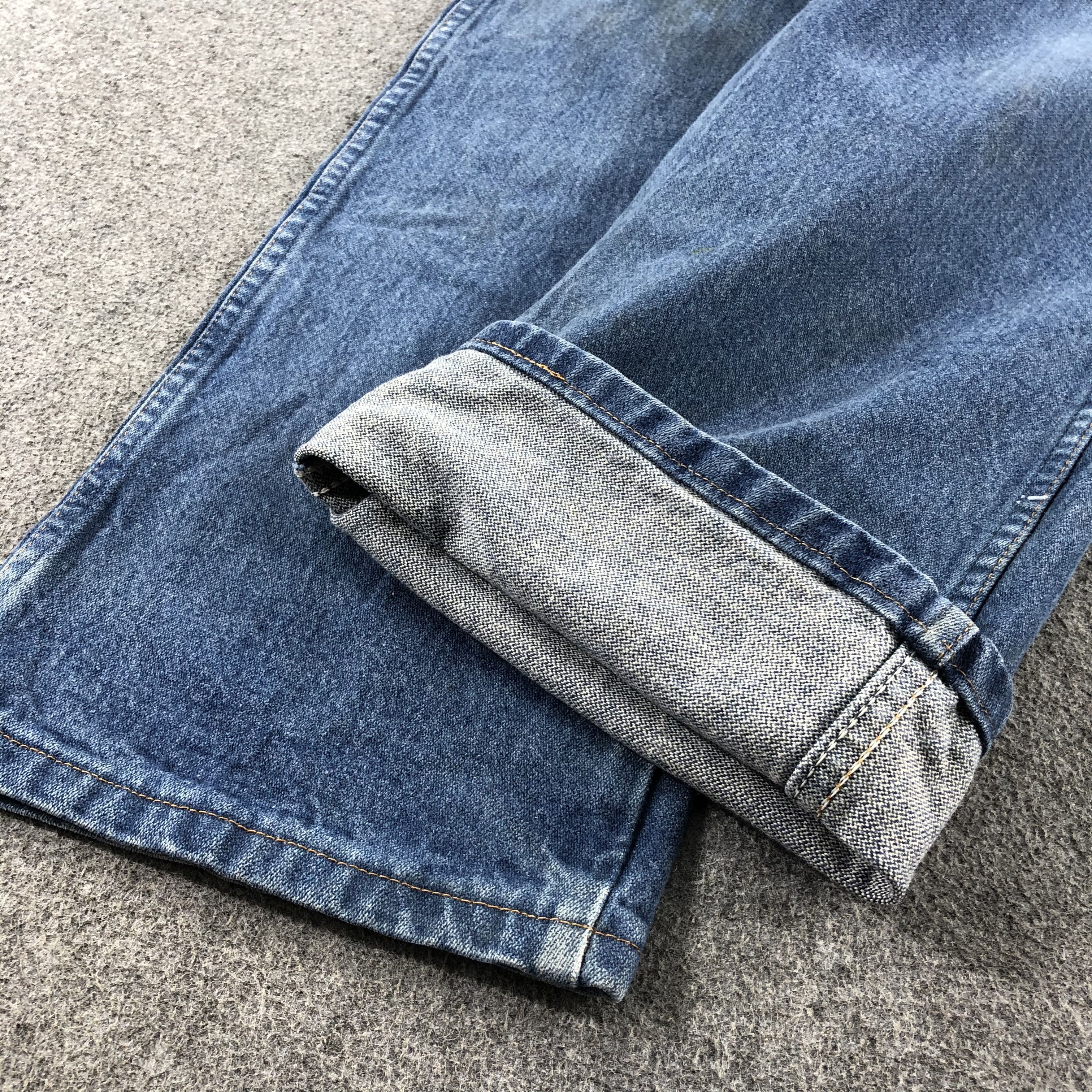 Vintage Vintage Blue Wash Wrangler Jeans-J2462 Size US 37 - 7 Thumbnail