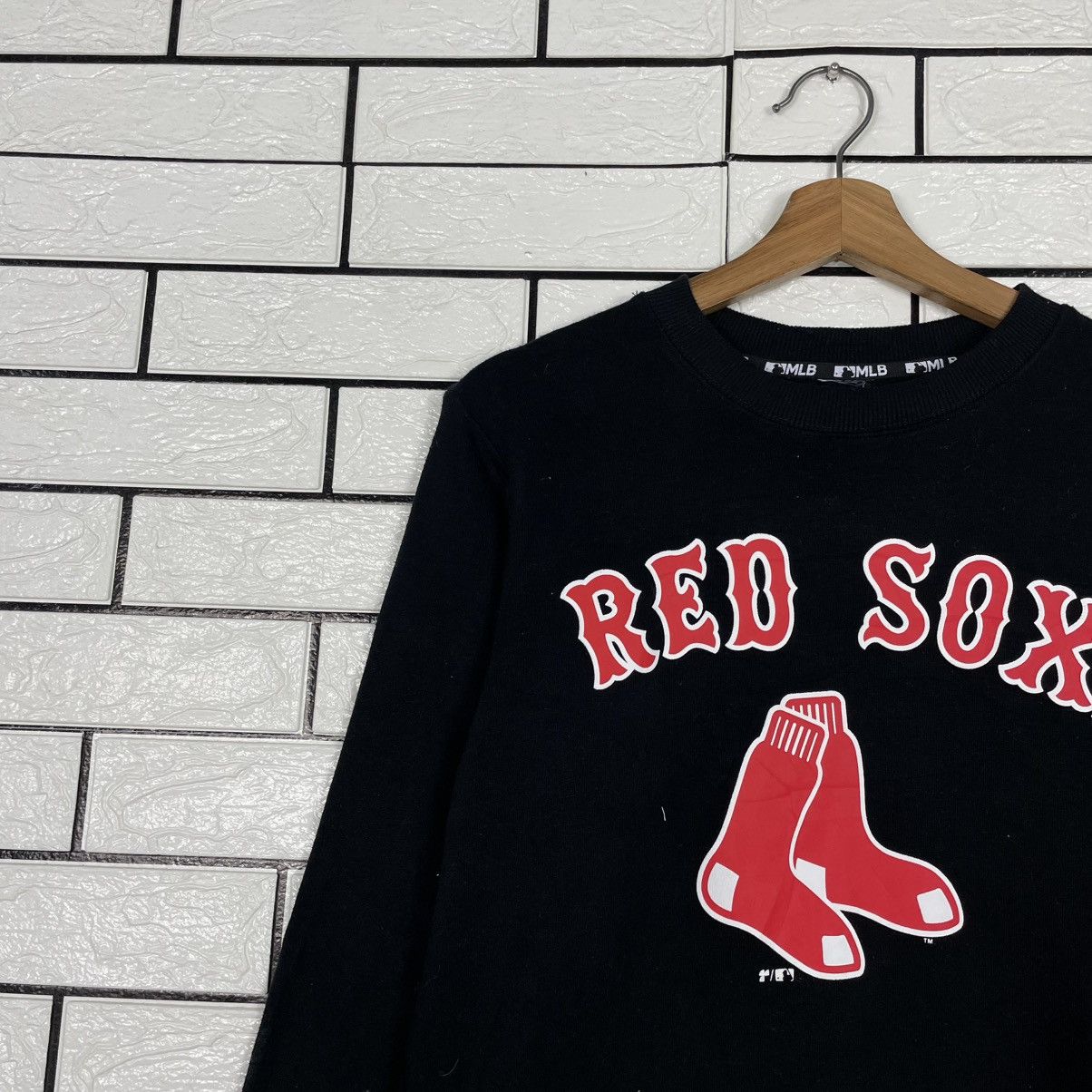 MLB Mlb Red Sox Big Logo Sweatshirt Size US S / EU 44-46 / 1 - 6 Thumbnail