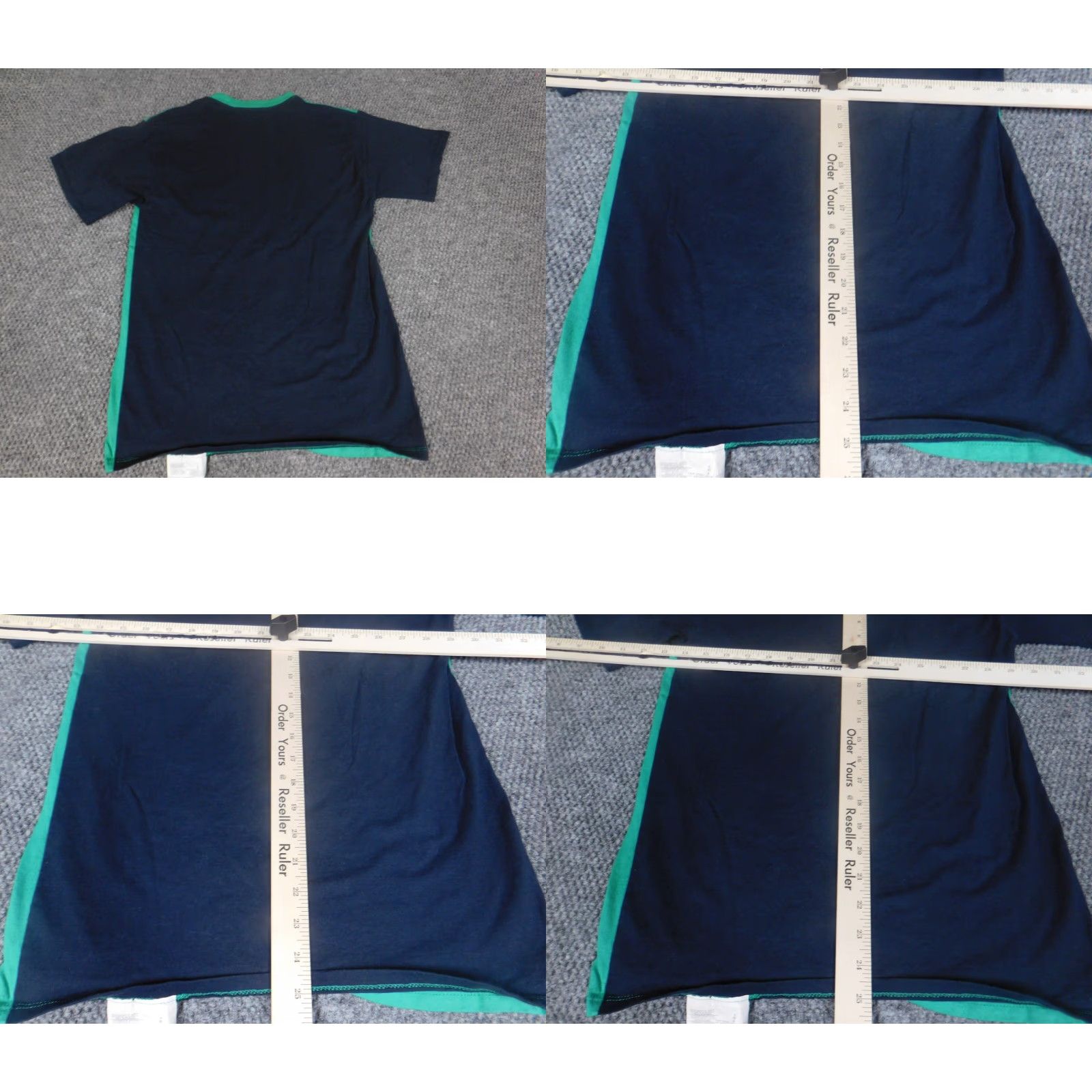 Champion Champion Mens Shirt S Small Blue Casual Short Sleeve Crew Neck Cotton Knit Logo T-Shirt Size US S / EU 44-46 / 1 - 8 Thumbnail