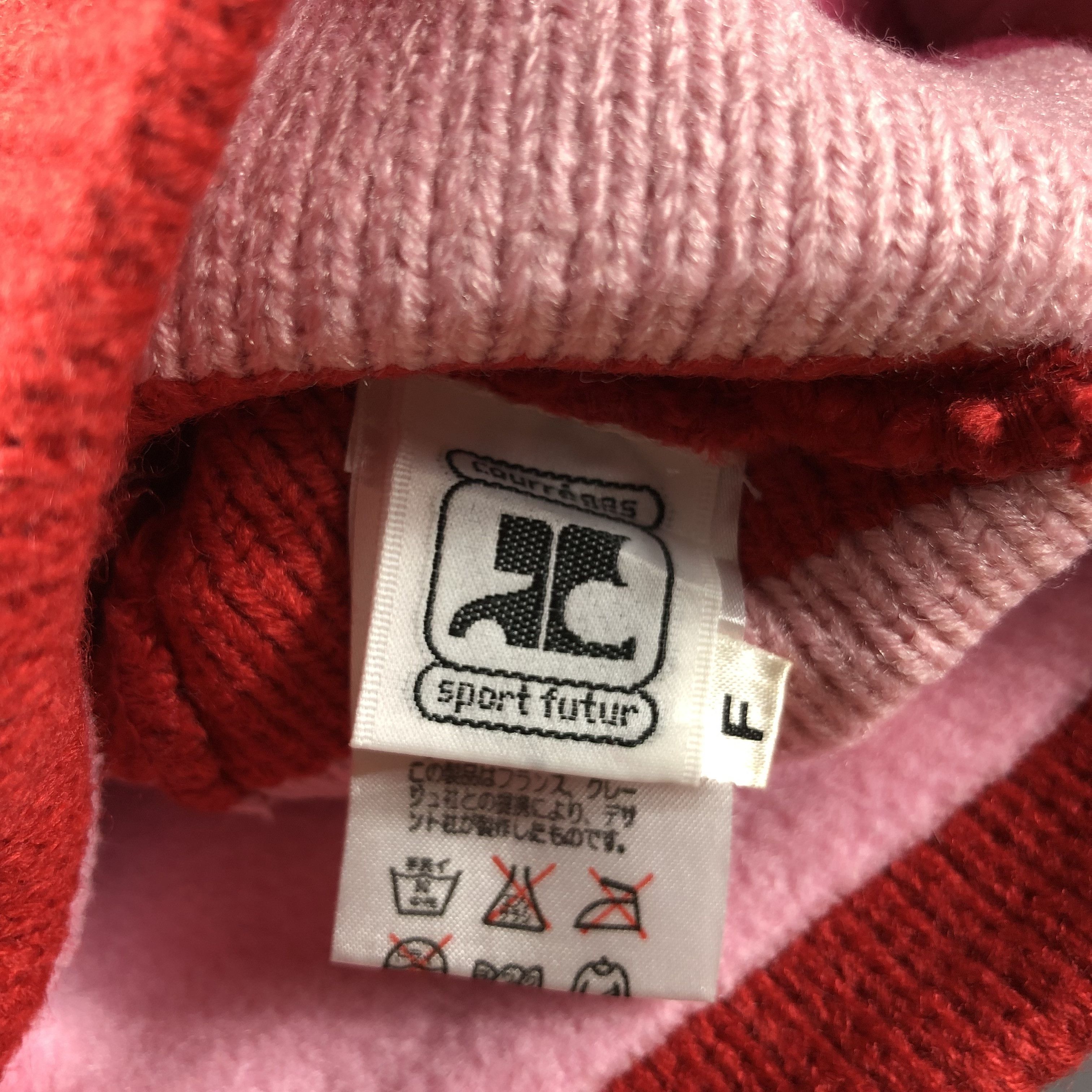 Courreges Courreges Tricolor Beanie Snowcap Snow Hat B579 Size ONE SIZE - 5 Thumbnail