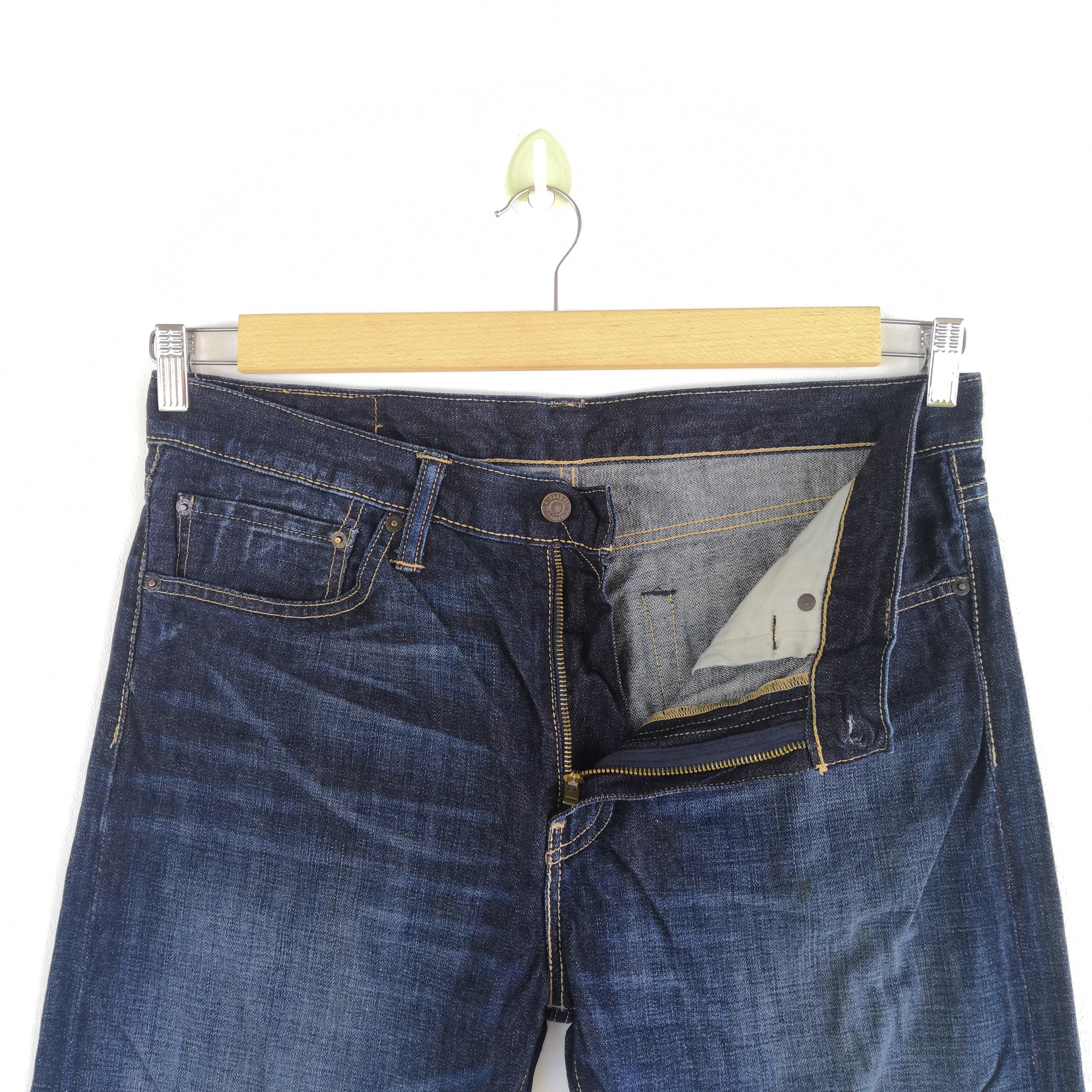 Levi's Vintage Y2K Levis 508 Faded Denim Levis Stonewash Jeans Size US 36 / EU 52 - 5 Thumbnail