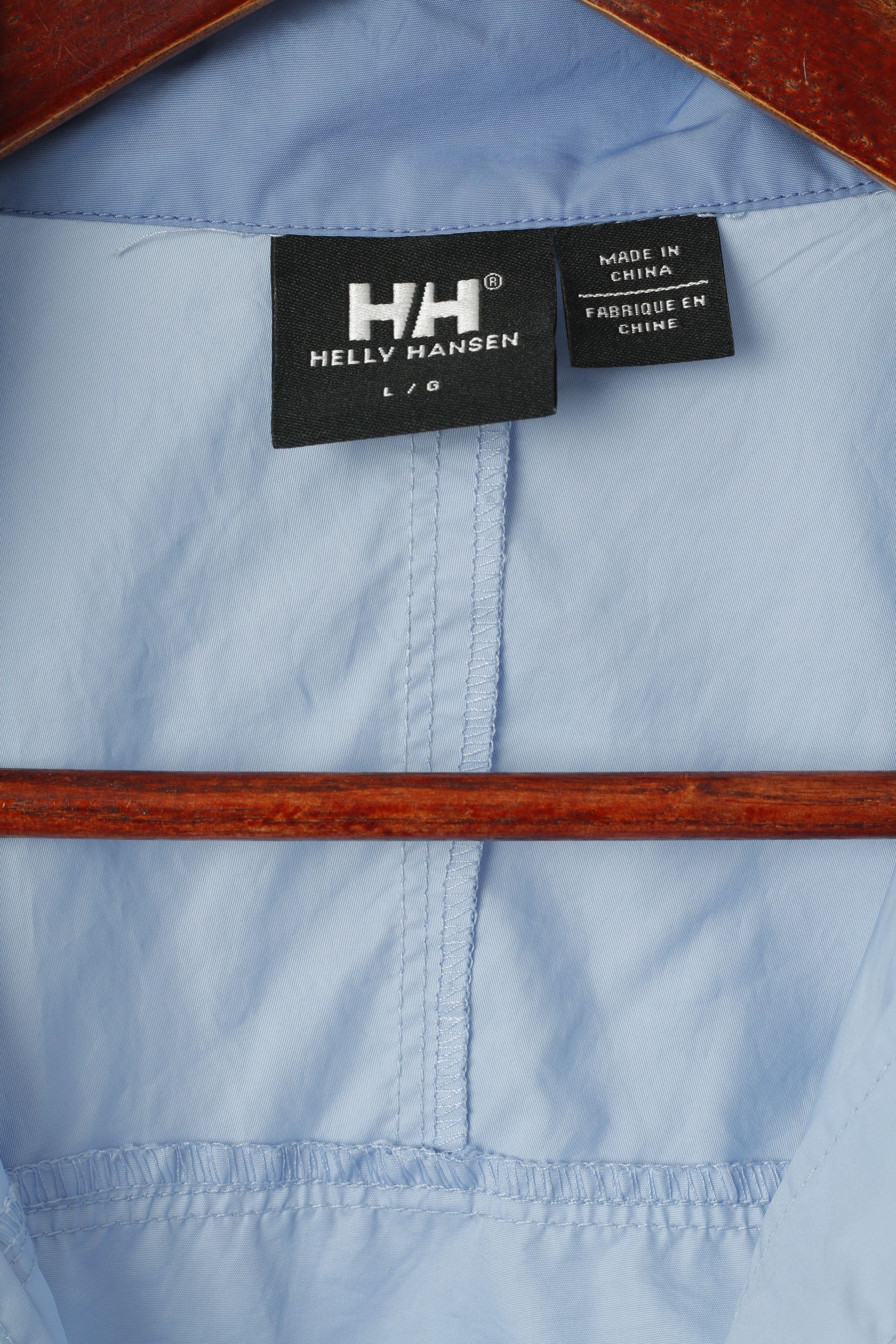 Helly Hansen Helly Hansen Women L Jacket Blue Lightweight 0443 Size L / US 10 / IT 46 - 4 Thumbnail