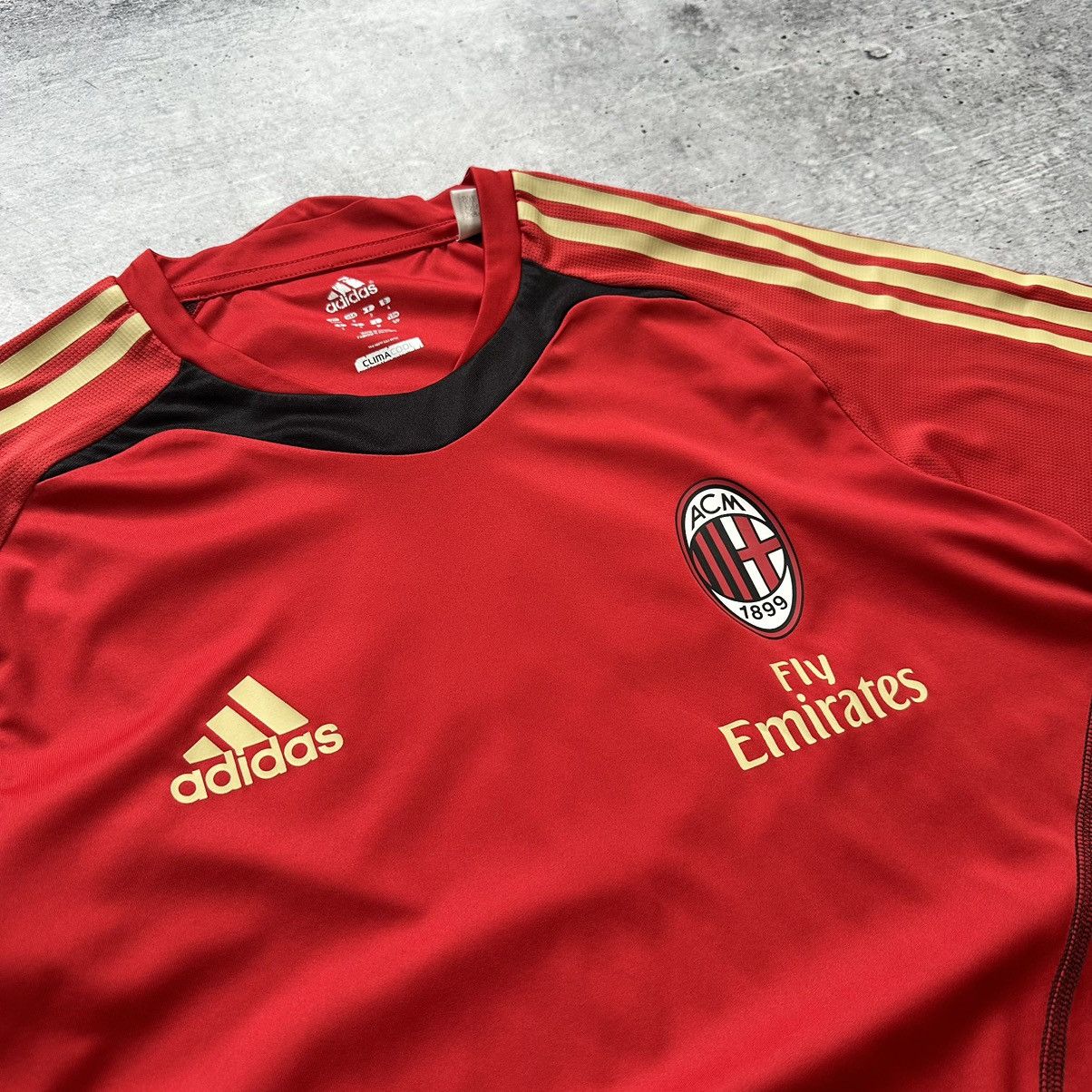 Vintage Adidas AC Milan Formotion Training Jersey 2010-11 Football Size US S / EU 44-46 / 1 - 8 Thumbnail
