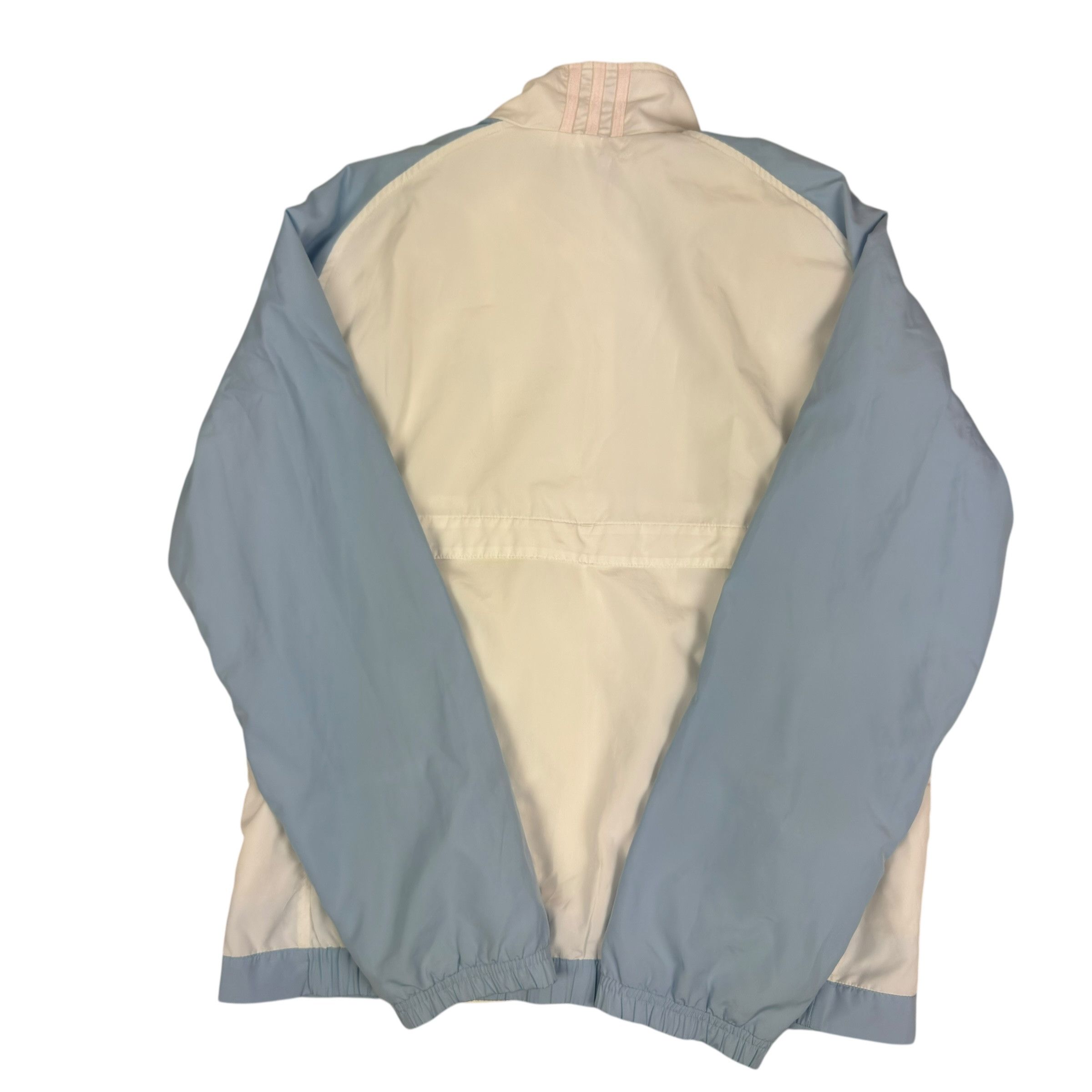 Adidas Adidas Mens Blue Beige Long Sleeve Full Zip Tracksuit S Size US S / EU 44-46 / 1 - 6 Thumbnail