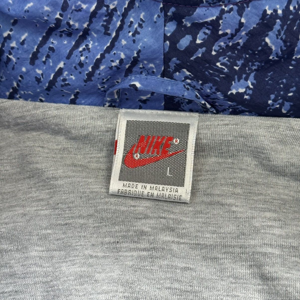 Vintage 90s Nike 1/4 Zip Hooded Windbreaker Jacket Anorak