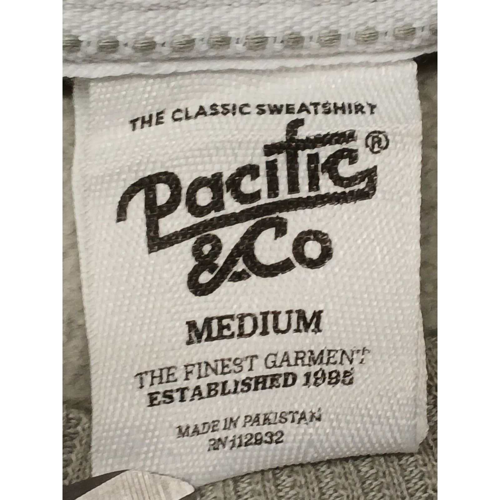 Other Pacific & Co. (Medium) Unisex Sage Gray Crew Neck Sweatshirt Size US M / EU 48-50 / 2 - 5 Thumbnail