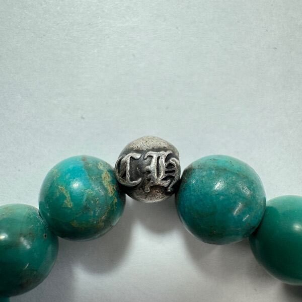 Chrome Hearts Chrome Hearts 8mm bead bracelet Turquoise Size ONE SIZE - 2 Thumbnail