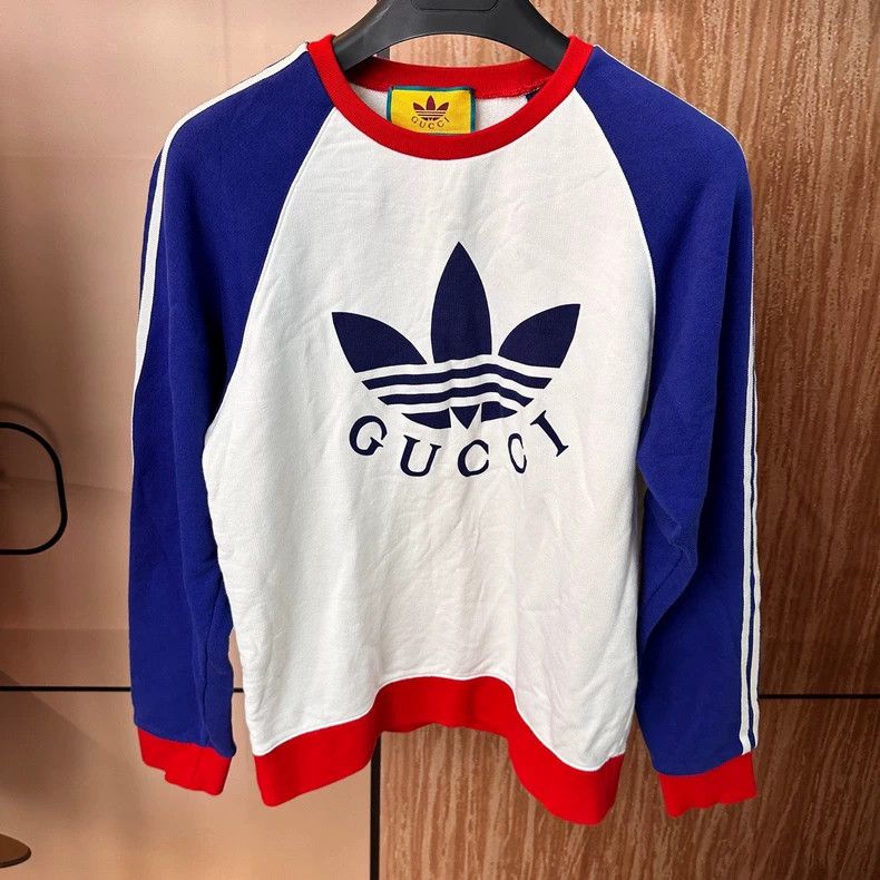 Gucci Gucci Color-blocked round-neck sweatshirt 2501-Nextarrow Size US M / EU 48-50 / 2 - 2 Thumbnail
