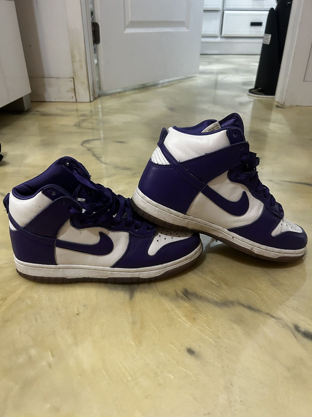 Jordan Brand × Nike Dunk purple Size US 7 / IT 37 - 1 Thumbnail