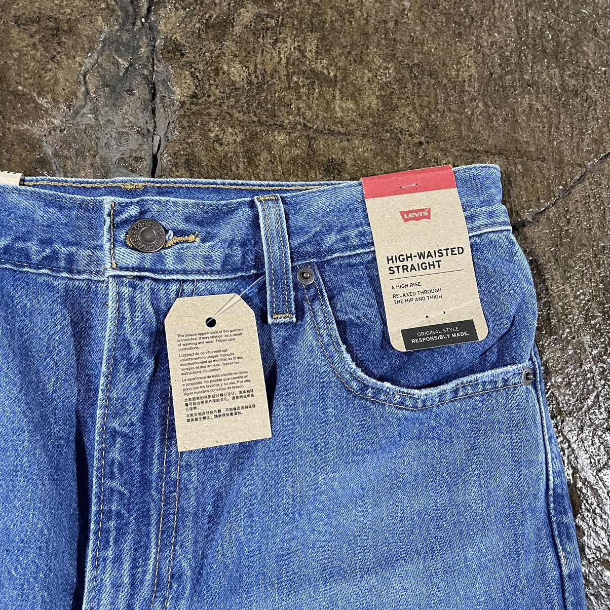 Levi's Crazy Y2K Levi's High Waisted Baggy Wide Leg Skater Jeans Size US 30 / EU 46 - 9 Thumbnail