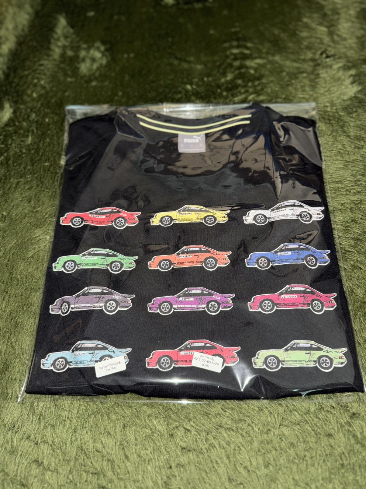 Puma [M] Puma x Porsche Legacy Archive Print T-Shirt Black Size US M / EU 48-50 / 2 - 11 Thumbnail