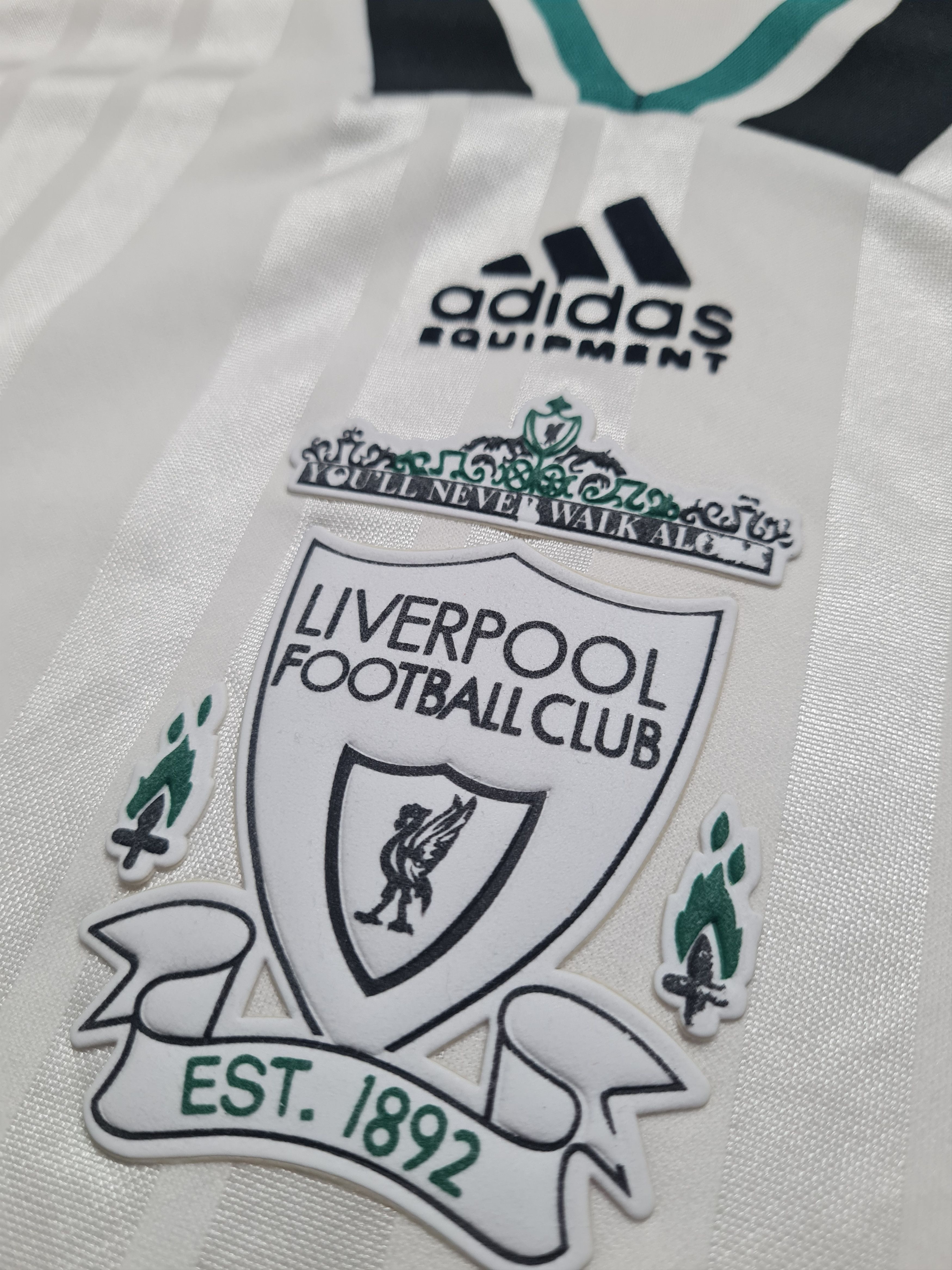 Adidas Football Jersey Liverpool Adidas 1993/1994 Away Soccer Shirt Size US S / EU 44-46 / 1 - 3 Thumbnail
