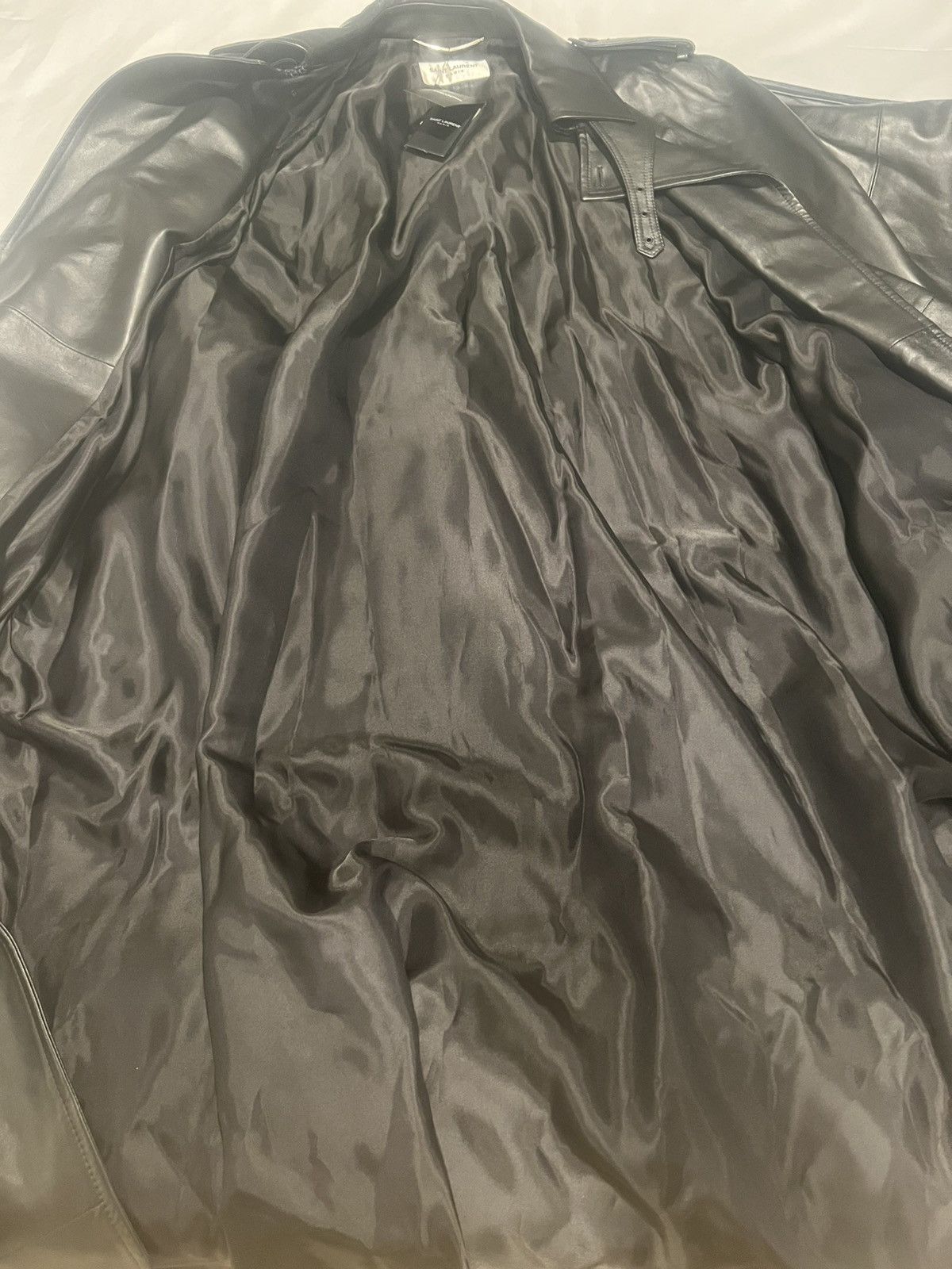 Saint Laurent Paris Saint laurent mens leather cape coat. OS/U. $15000 Size US XL / EU 56 / 4 - 2 Thumbnail