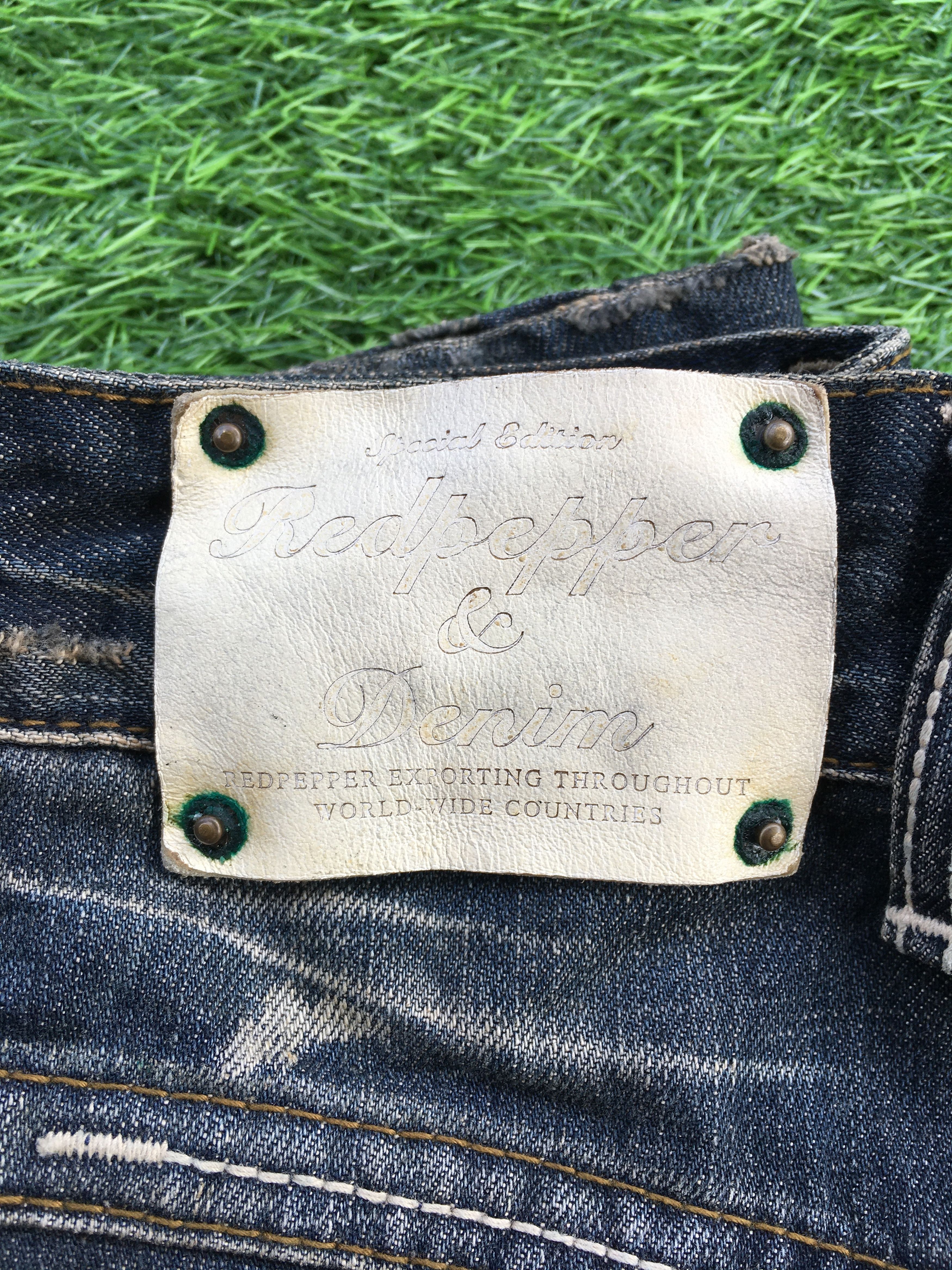 Japanese Brand Japanese Skull Denim Low Waist Flared Denim Jeans, D-1199 Size 26" / US 2 / IT 38 - 9 Thumbnail