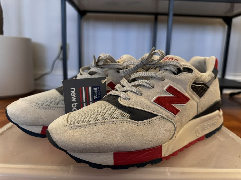 J.crew x new balance 998 made in usa outlet 'independence day'