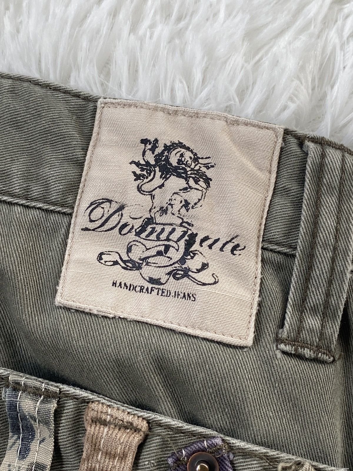 Japanese Brand × Seditionaries 🔥RARE🔥Dominated Handcrafted Jeans Japan Denim Double Waist Size US 34 / EU 50 - 11 Thumbnail