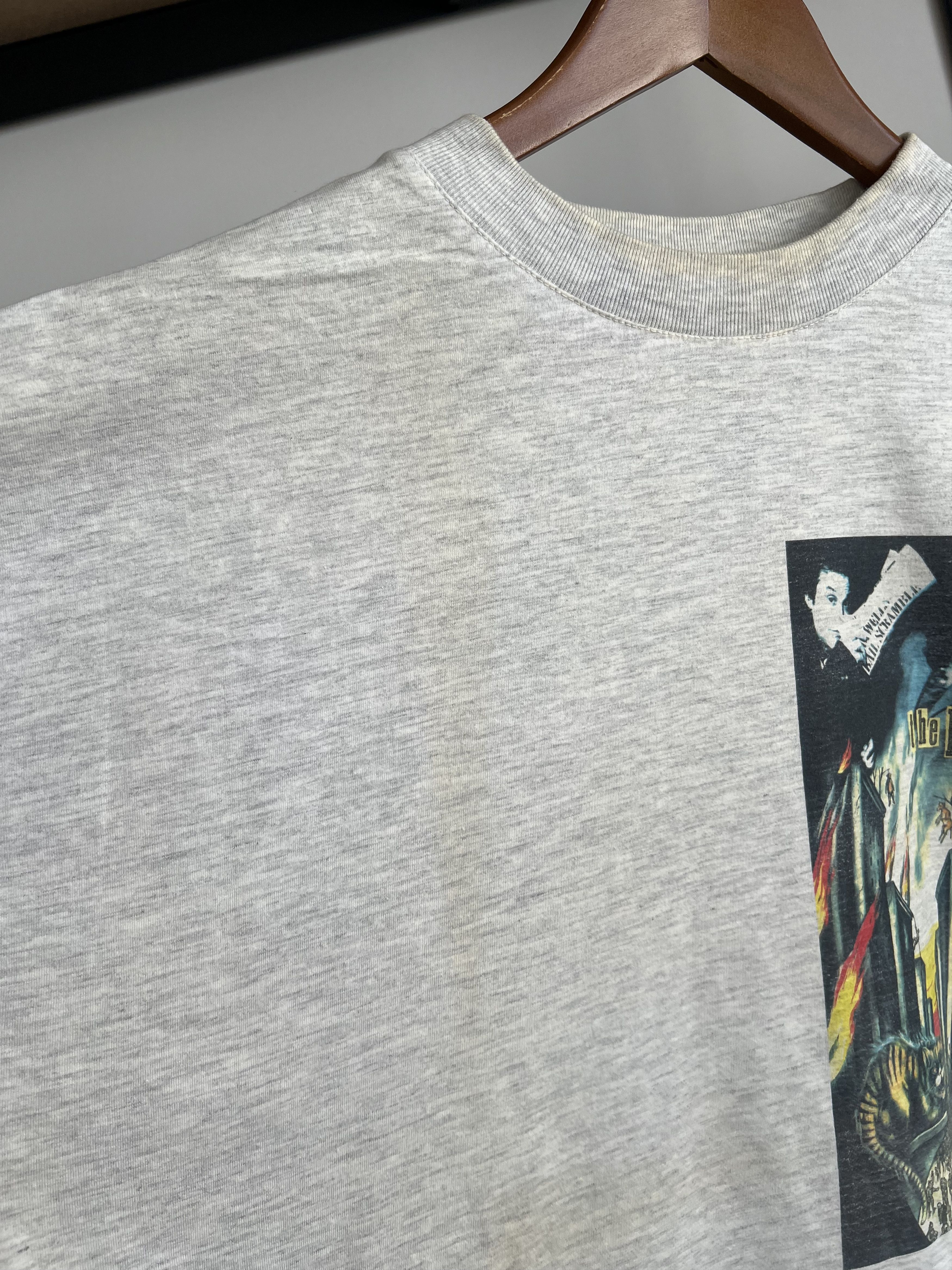 Band Tees Vintage 90s The Kinks Phobia Gray T-shirt Size US L / EU 52-54 / 3 - 10 Thumbnail