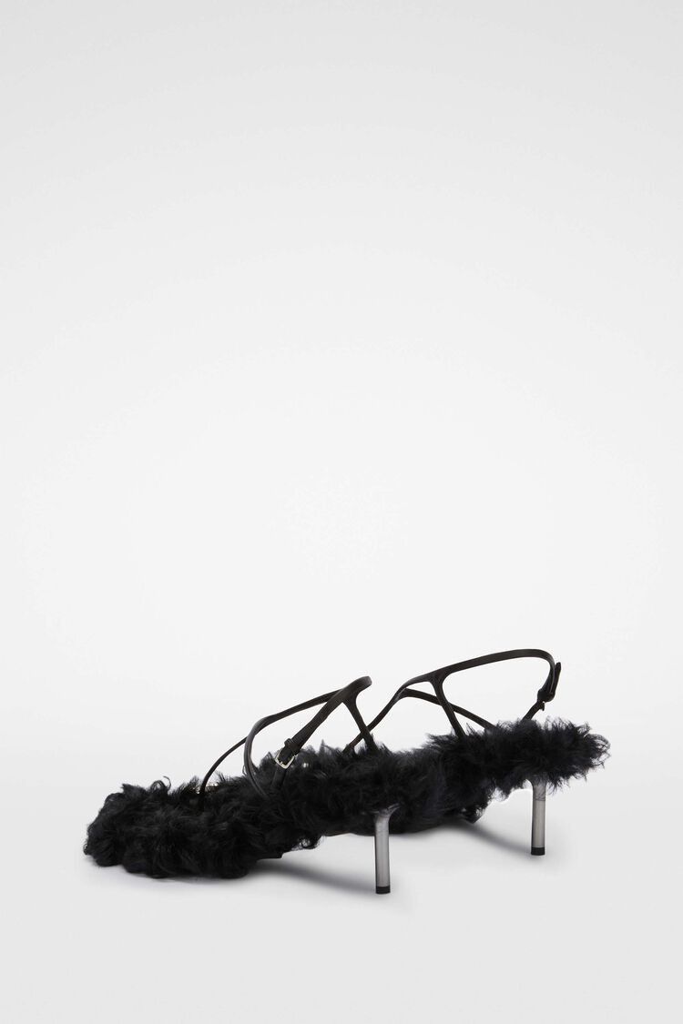 Jil Sander o1w1db10825 Sandals in Black Size US 8 / IT 38 - 4 Thumbnail