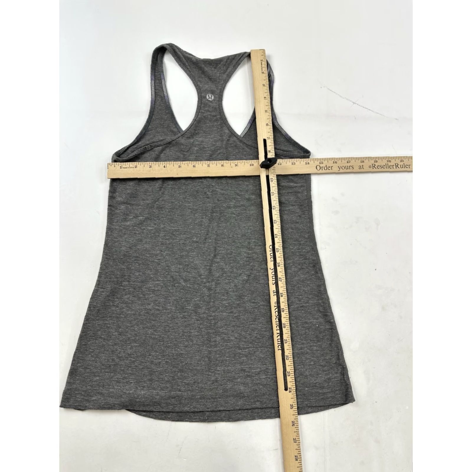 Lululemon Lululemon Tank Women’s S Grey Racerback Top Shirt Size S / US 4 / IT 40 - 4 Thumbnail