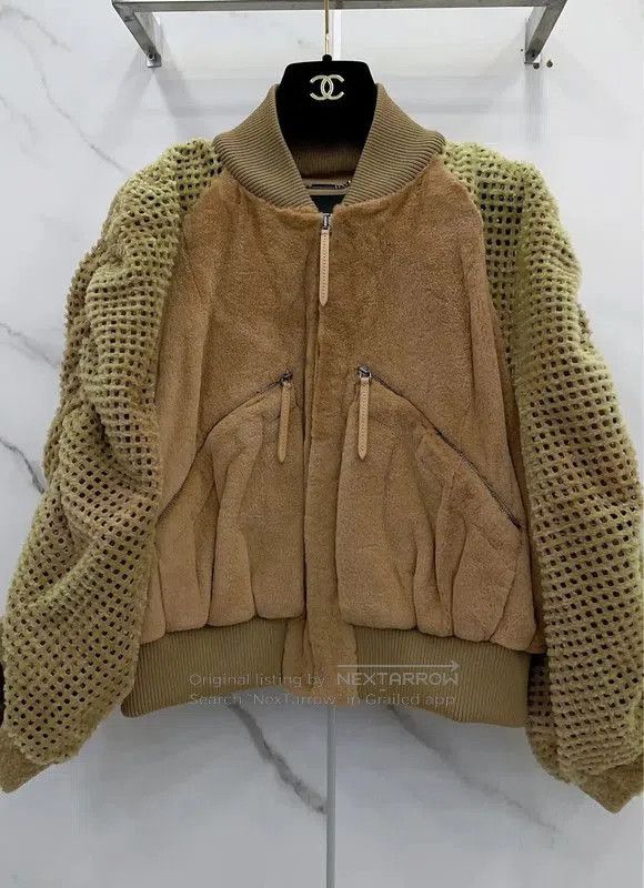 Fendi Fendi Khaki Spring Autumn Women's Jacket . Size L / US 10 / IT 46 - 3 Thumbnail