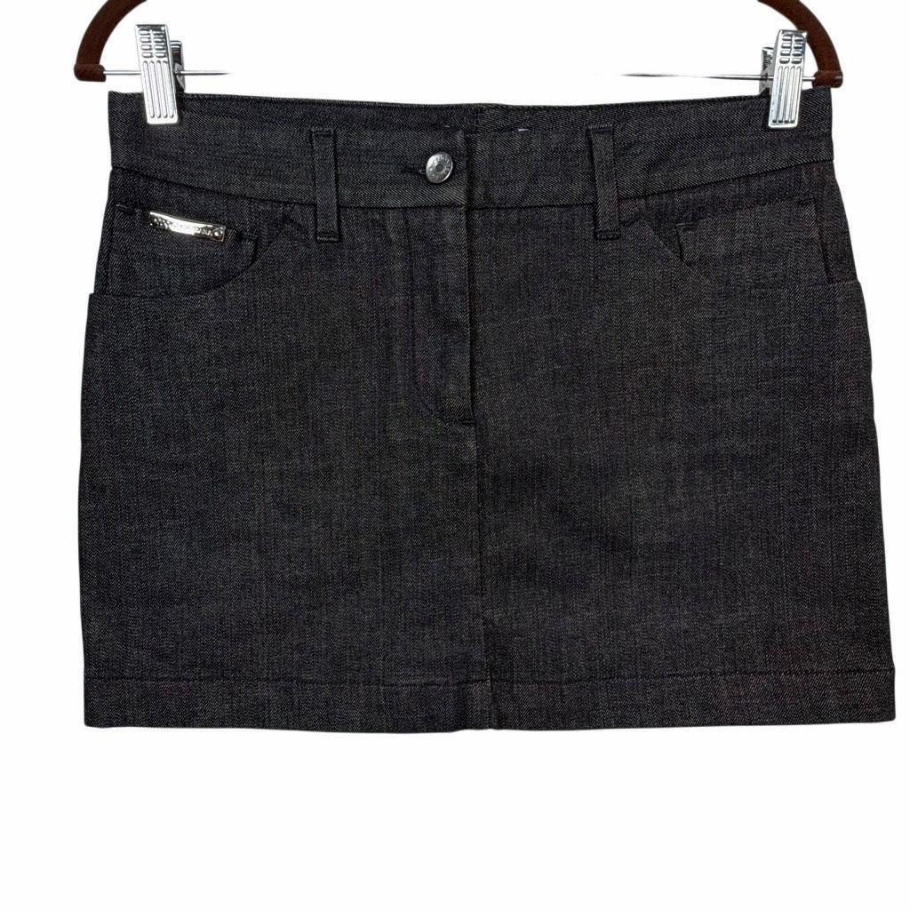 Dolce & Gabbana NWT Dolce & Gabbana Women’s Collection Dark Wash Denim Mini Size 28" / US 6 / IT 42 - 2 Thumbnail
