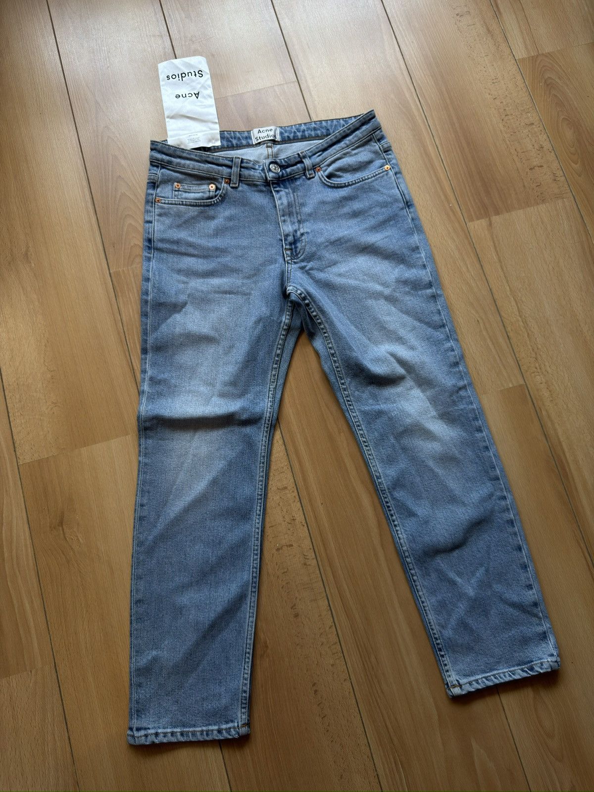 Acne Studios Acne studios blue pants jeans Size US 27 - 6 Thumbnail