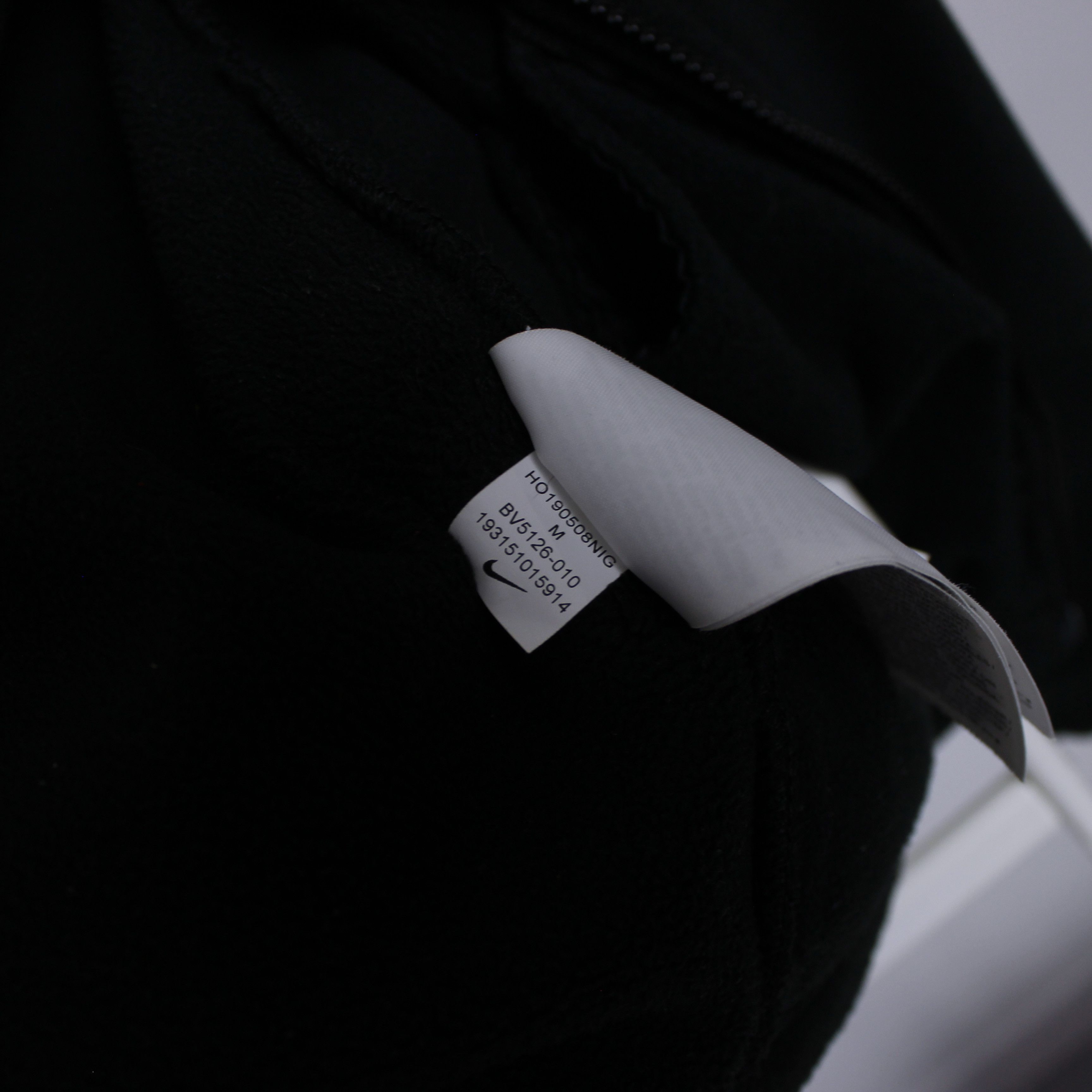 Nike Nike fleece sweatshirt jacket S M black Size US M / EU 48-50 / 2 - 8 Thumbnail