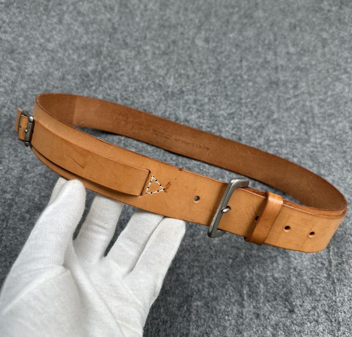 Yohji Yamamoto Yohji Yamamoto - Pour Homme A/W11 - Extra Strap Leather Belt Size ONE SIZE - 1 Thumbnail