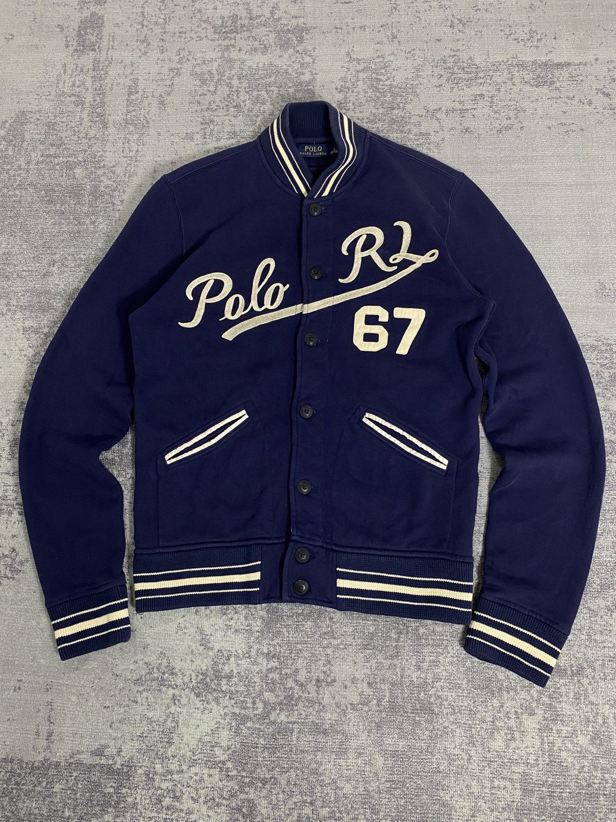 Polo Ralph Lauren POLO rl wool bomber jackets retro vibe Size US M / EU 48-50 / 2 - 3 Thumbnail