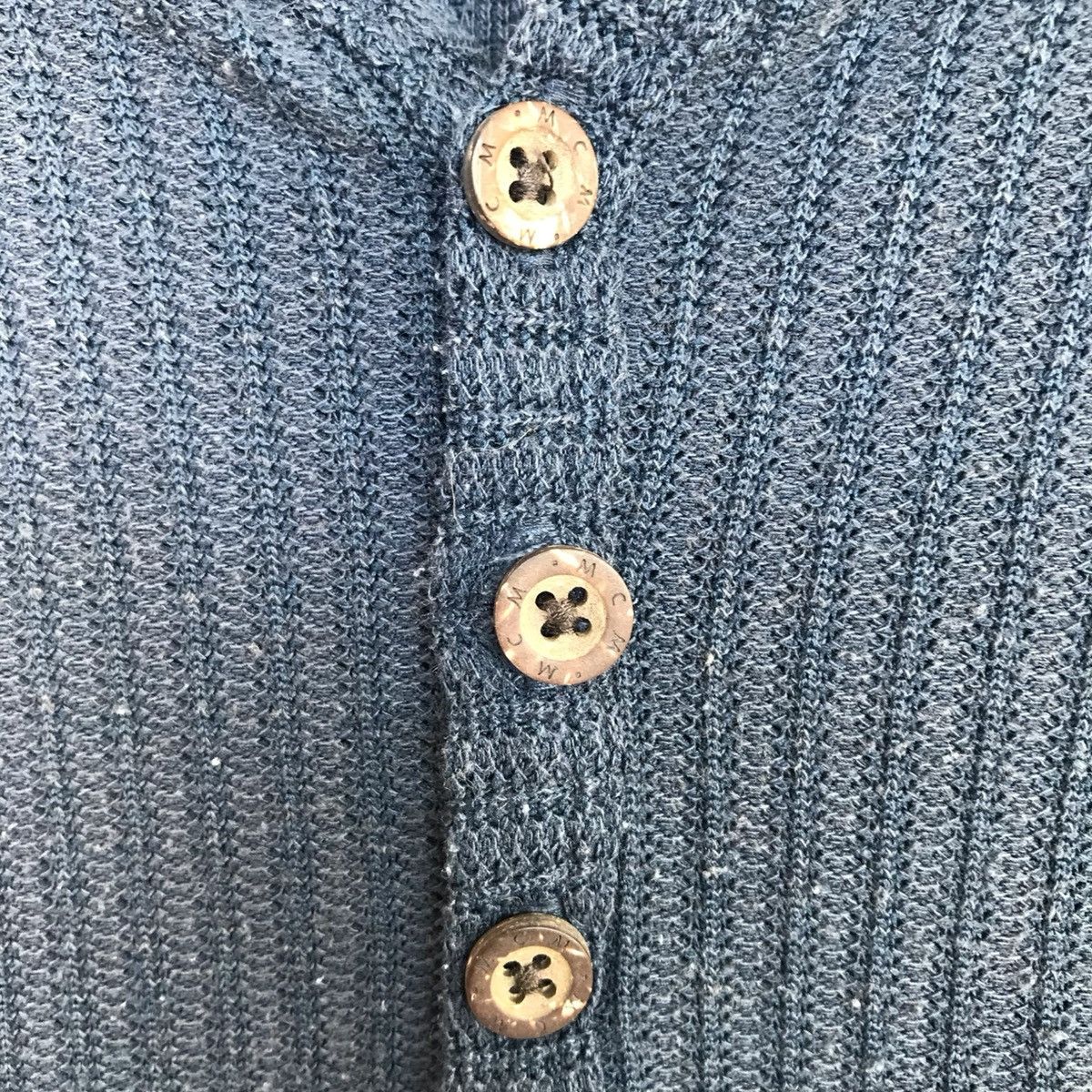MCM MCM legere button up henley crewneck short sleeve Size US M / EU 48-50 / 2 - 6 Thumbnail